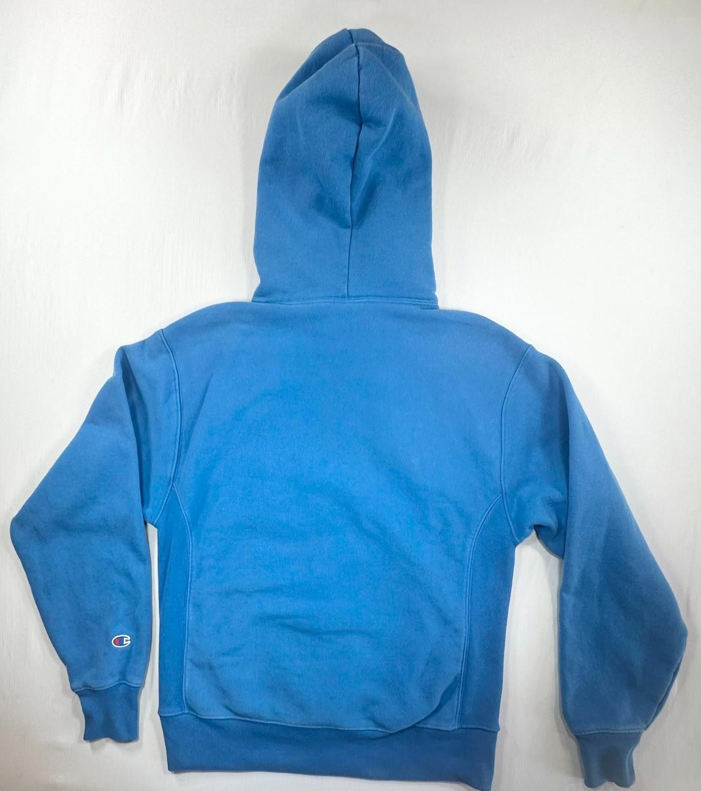 Champion Champion Reverse Weave Drawstring Hoodie Blue Women's M Size M / US 6-8 / IT 42-44 - 2 Thumbnail