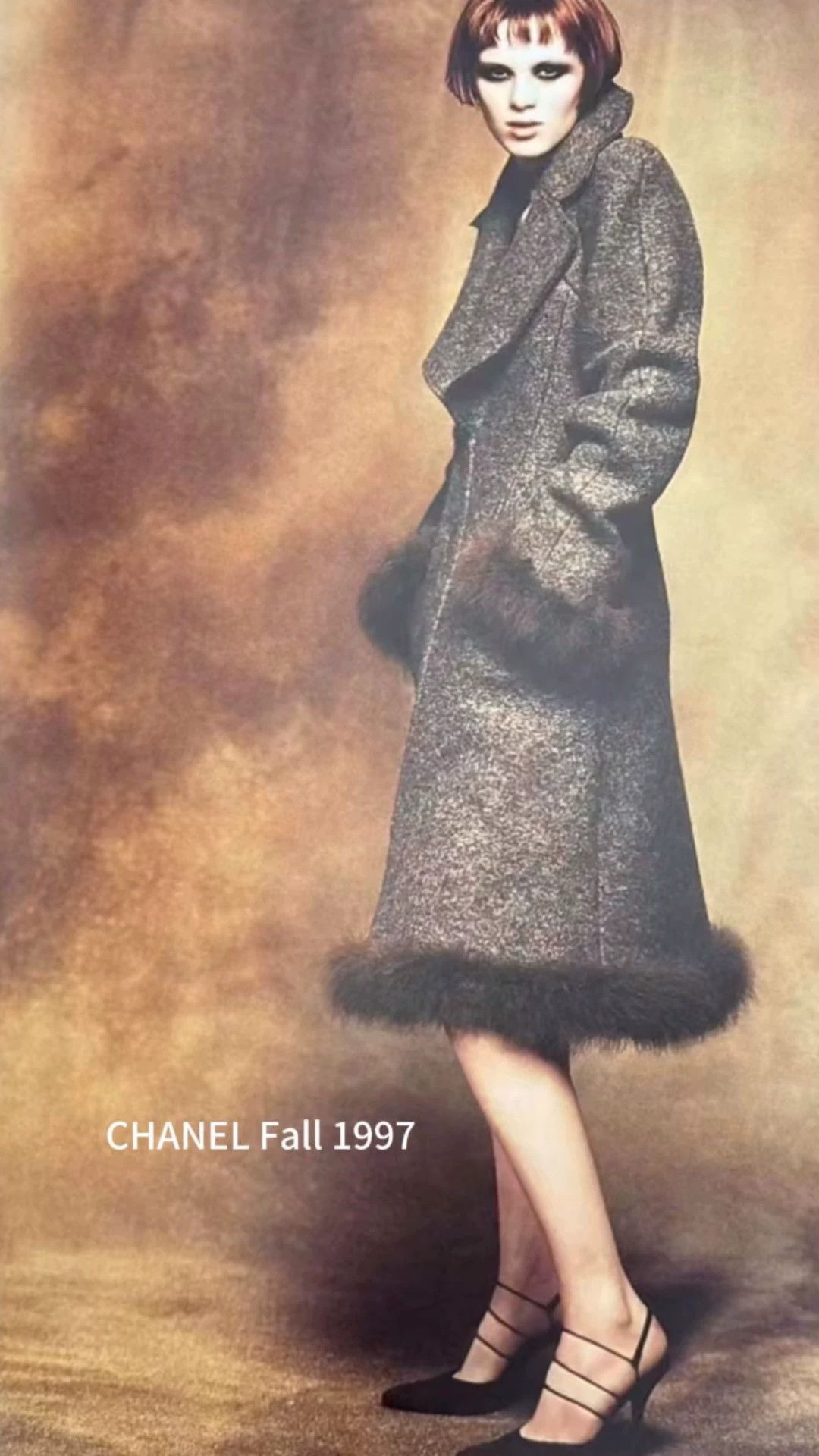 Chanel Chanel 1997 FW Gray Wool Fur Trim Coat Size XS / US 0-2 / IT 36-38 - 1 Thumbnail