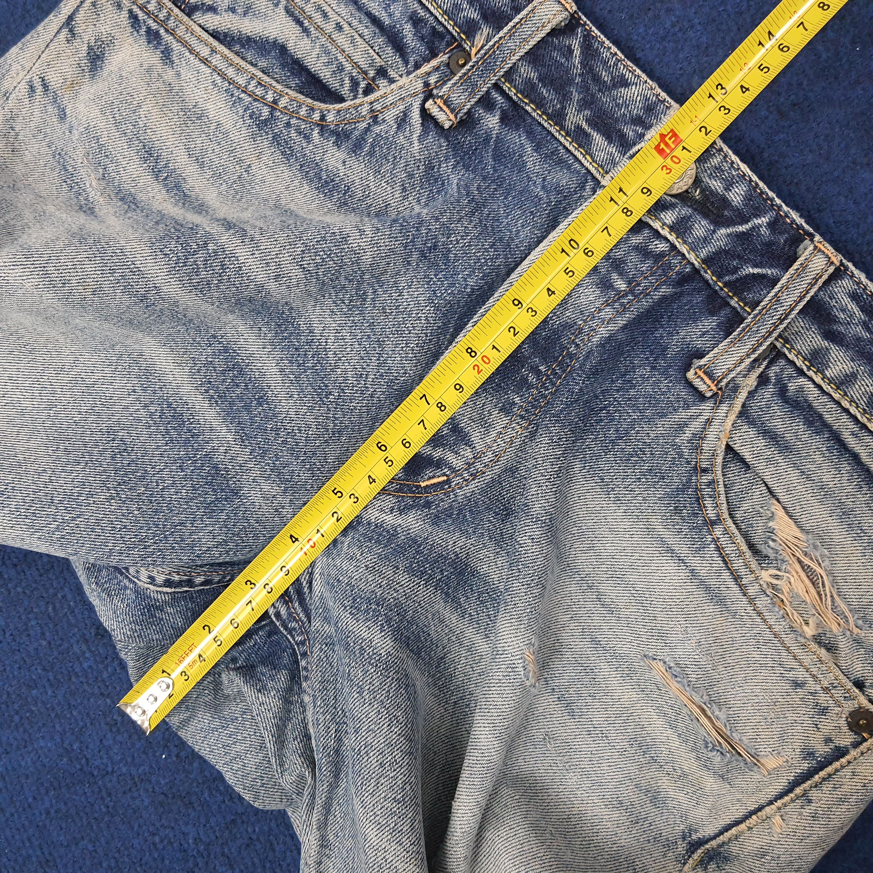HOLLYWOOD RANCH MARKET Vintage HRM Hollywood Ranch Market Distressed Jeans C244N29 Size US 32 / EU 48 - 13 Thumbnail
