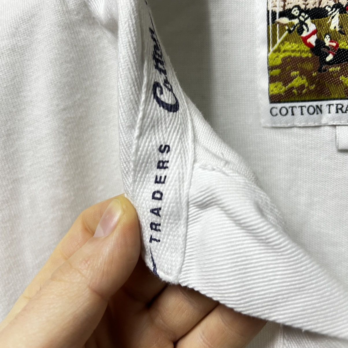 Cotton Traders Vintage England Rugby Union Cotton Traders home long sleeve Size US M / EU 48-50 / 2 - 8 Thumbnail