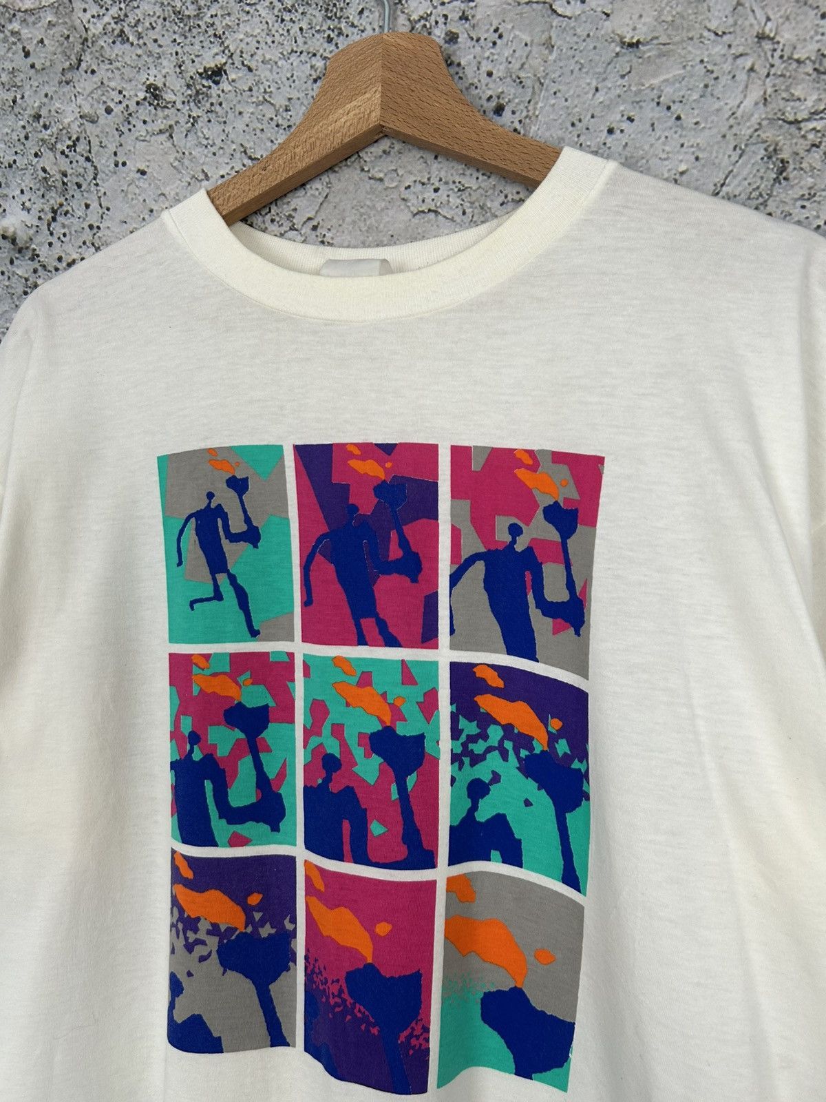 Vintage Vintage Lillehammer 1994 Winter Olympic Games Graphic Rare Size US XL / EU 56 / 4 - 3 Thumbnail