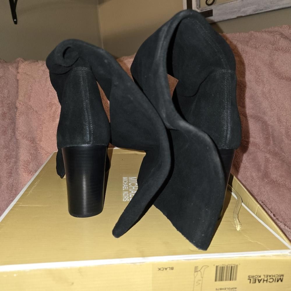 Michael Kors Michael Kors Women's Leigh Dress Boots Size US 8.5 / IT 38.5 - 7 Thumbnail