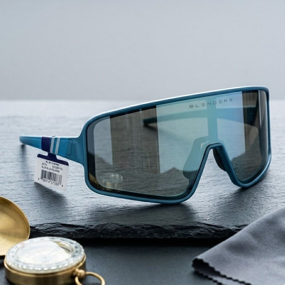 Blends Blenders Eyewear Eclipse Shield Polarized Sunglasses Size ONE SIZE - 3 Thumbnail
