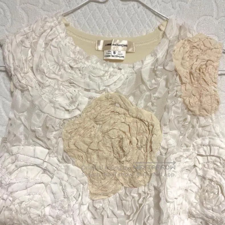 Comme des Garcons Comme Des Garcons 3D Rose Bud Vest Size S / US 4 / IT 40 - 2 Thumbnail