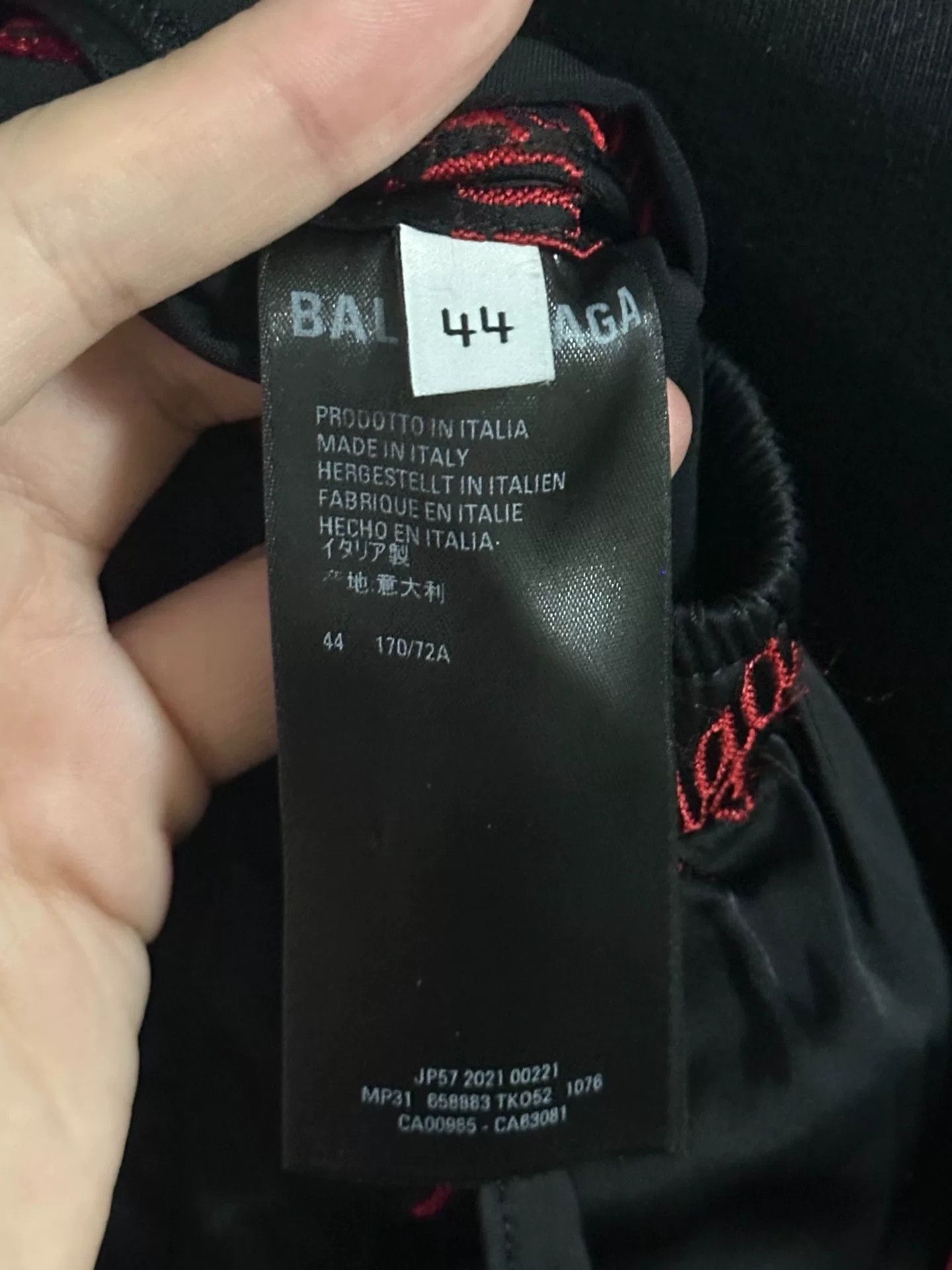Balenciaga Balenciaga All-Over Print Embroidered Silk Pants Size US 28 / EU 44 - 3 Thumbnail