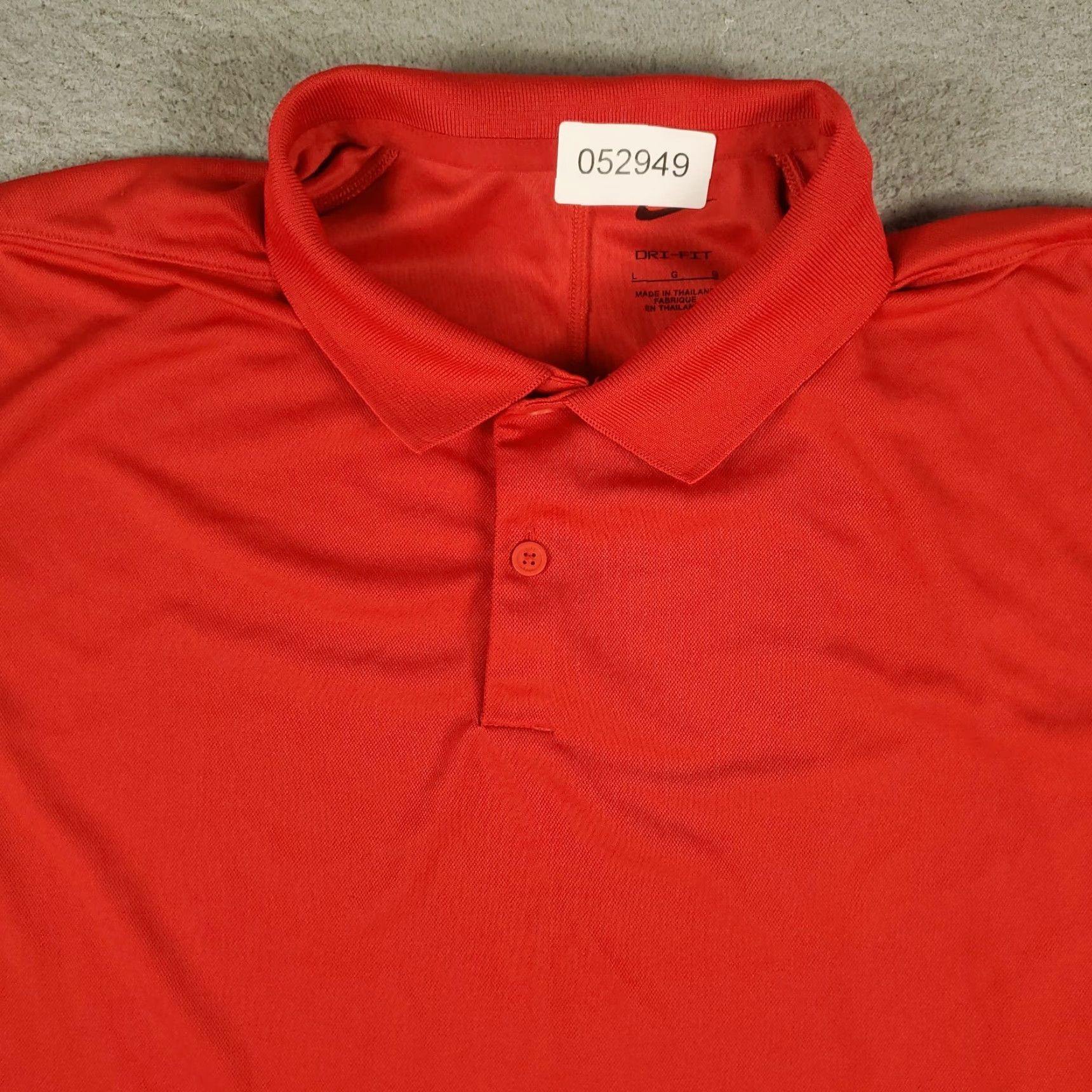 Nike Nike Polo Shirt Mens L Red Swoosh Golf Casual Short Sleeve Polo Size US L / EU 52-54 / 3 - 2 Thumbnail
