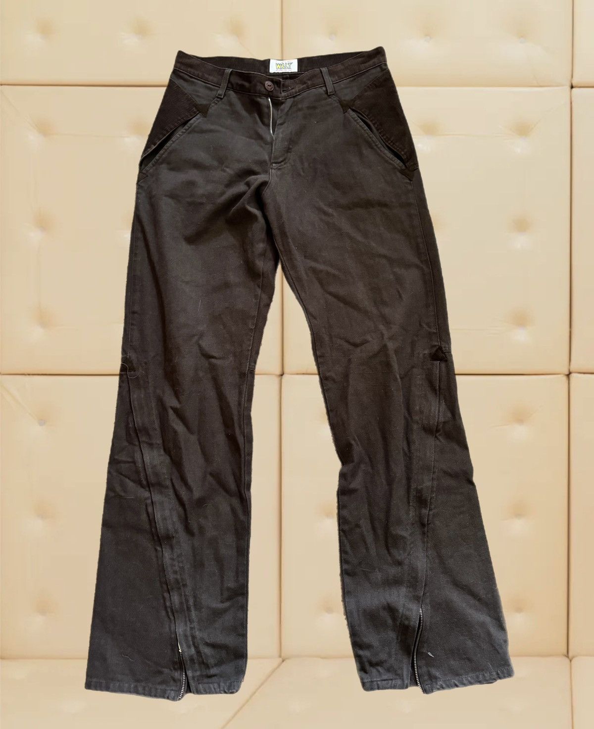 W&LT × Walter Van Beirendonck Walter Van Beirendonck W&LT 90’s Flared Pants Size US 32 / EU 48 - 1 Thumbnail