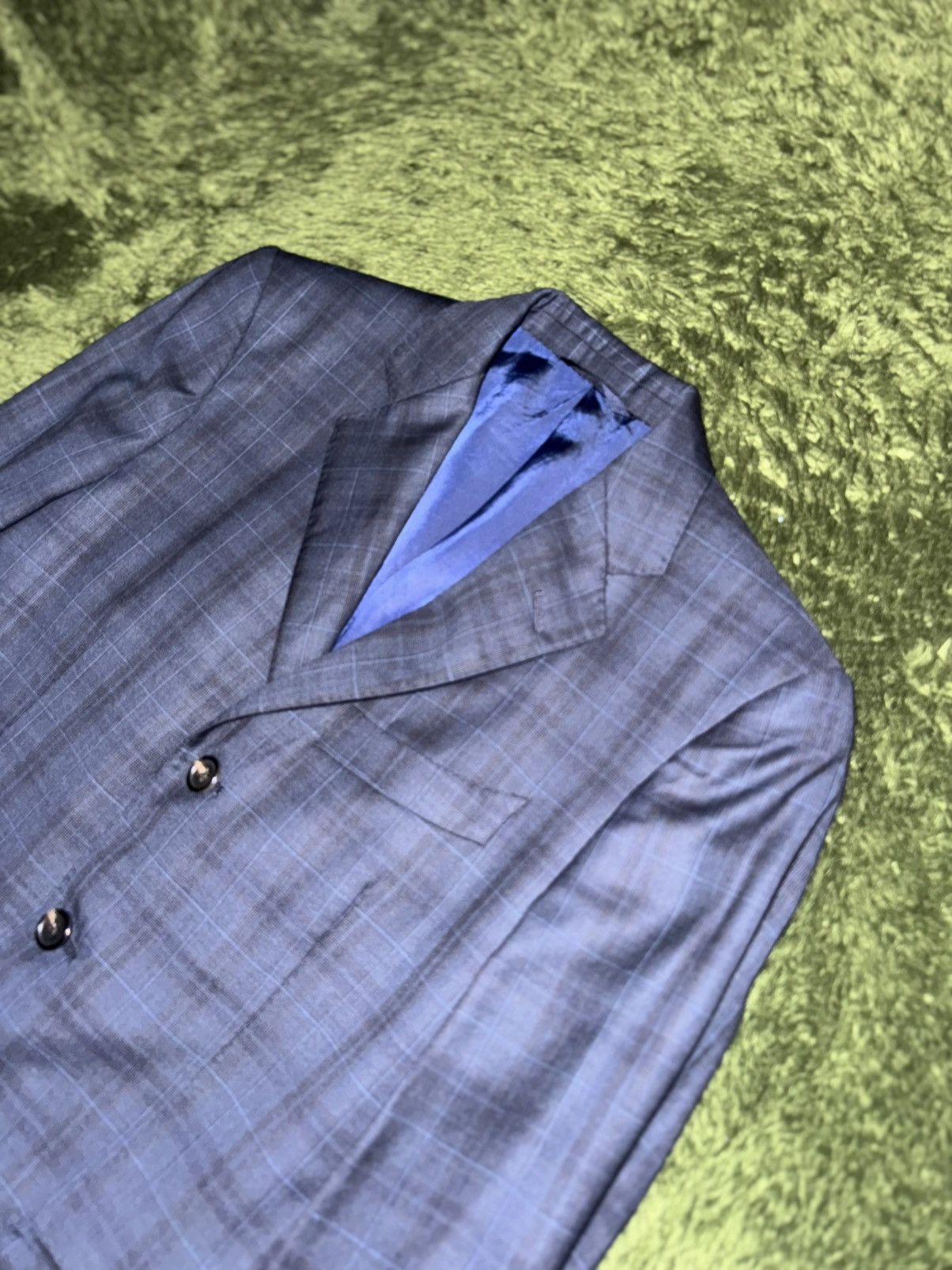 Loro Piana Loro Piana Fabric Japanese Tailor-Made Check Blazer Size 40S - 2 Thumbnail