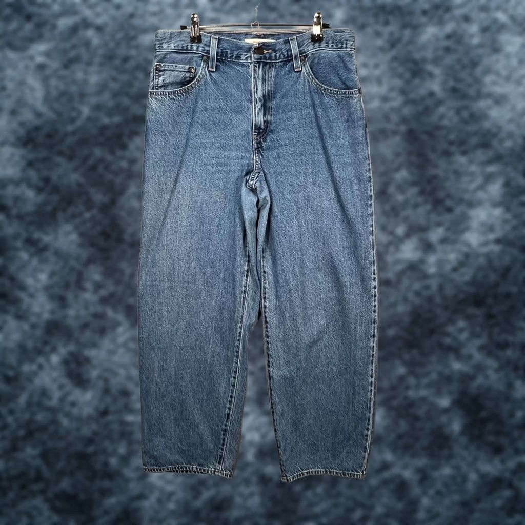 Levi's Levis Jeans Womens Size 28 x 30 Blue Denim Baggy Dad High Rise Relaxed Fit Size 28" / US 6 / IT 42 - 1 Thumbnail
