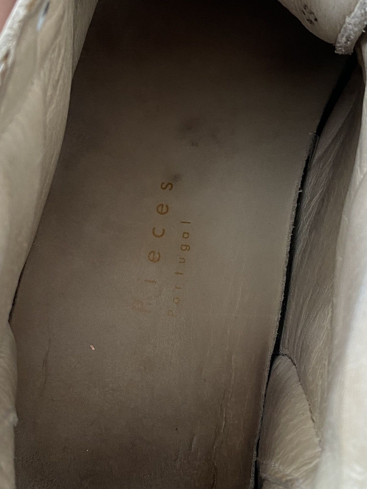 Filling Pieces Filling Pieces Mid Top White Leather Trainers US10 EUR43 Size US 10 / EU 43 - 12 Thumbnail