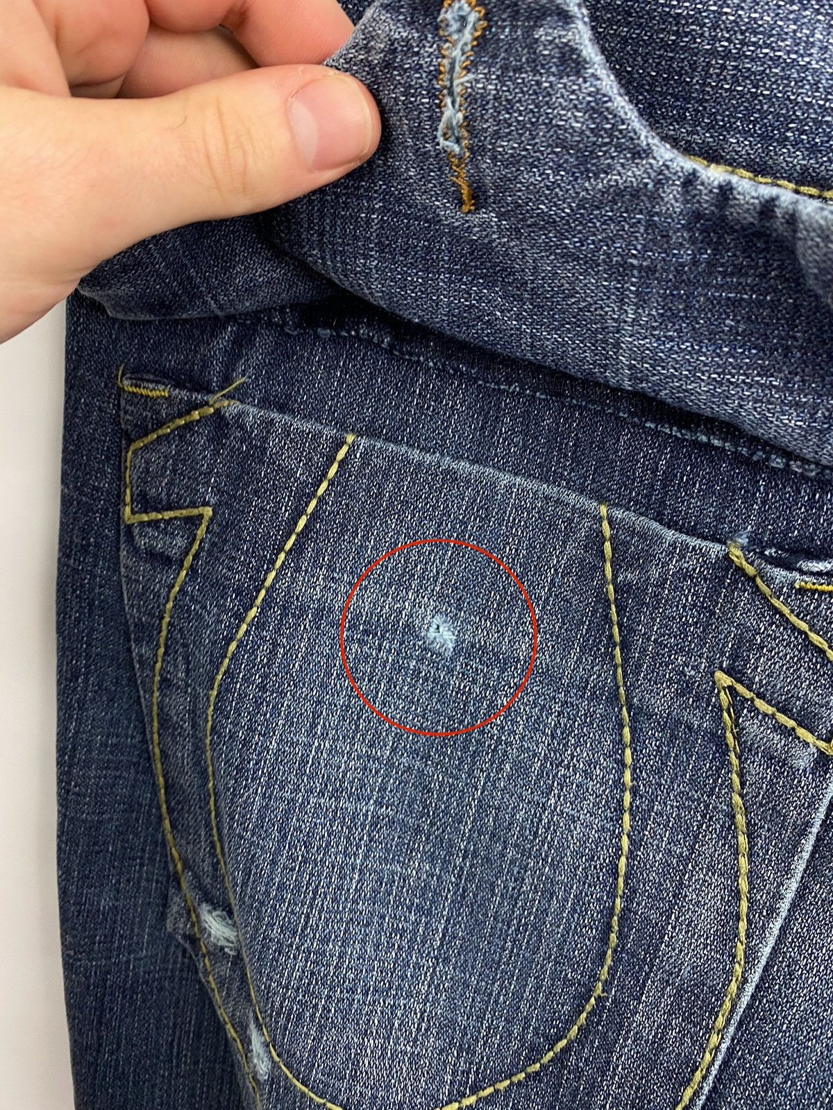 True Religion 🇺🇸 Vintage True Religion Denim Jeans made in USA Size US 34 / EU 50 - 17 Thumbnail