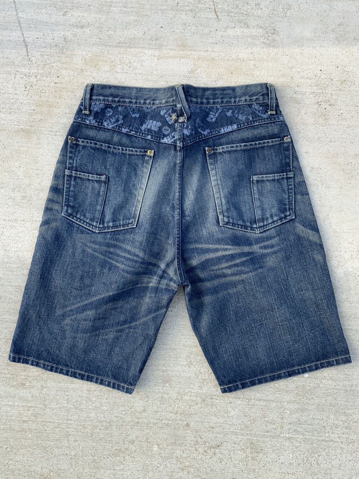 Image of Vintage Real Mad Hectic Denim Shorts, Men's (Size 30)