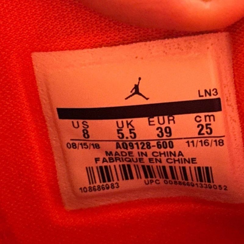 Jordan Brand × Nike Size 8 - Wmns Air Jordan 4 Retro NRG Hot Punch Men's Shoes Size US 8 / IT 38 - 7 Thumbnail