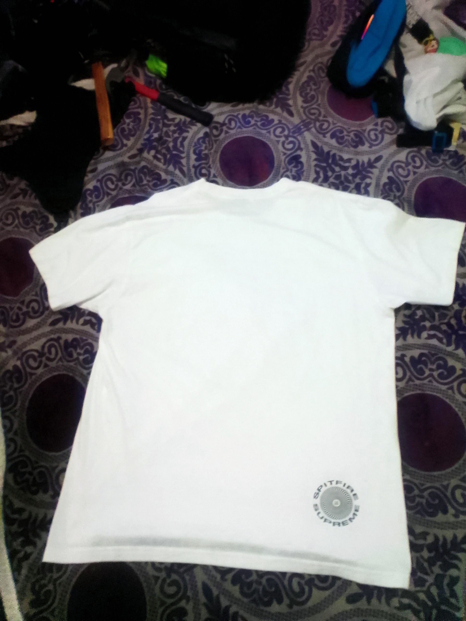 Spitfire × Supreme Vintage Supreme x Spitfire Collaboration t-shirt mens size L Size US L / EU 52-54 / 3 - 6 Thumbnail