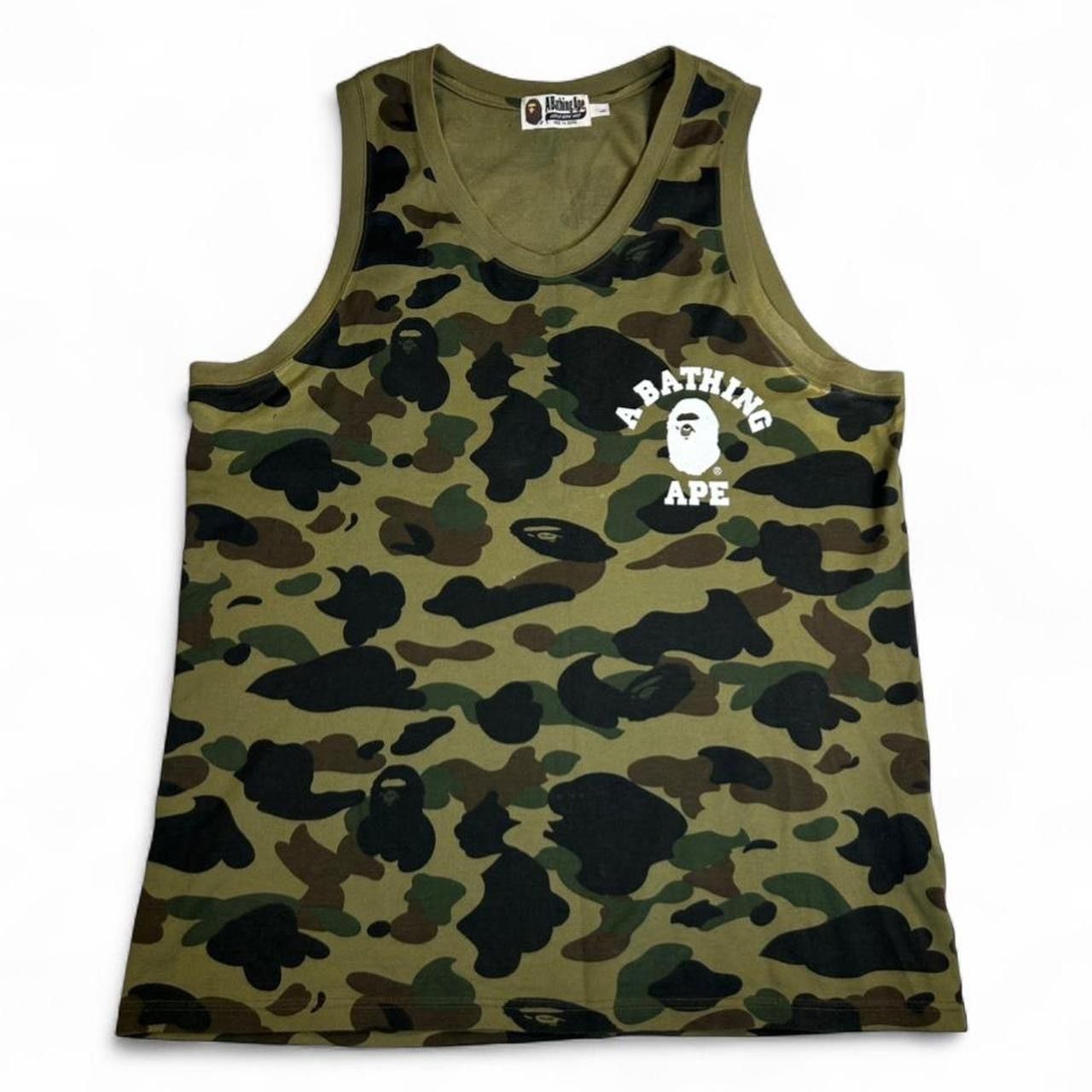 Bape BAPE A Bathing Ape ABC Camo Logo Tank Top Size US L / EU 52-54 / 3 - 1 Thumbnail
