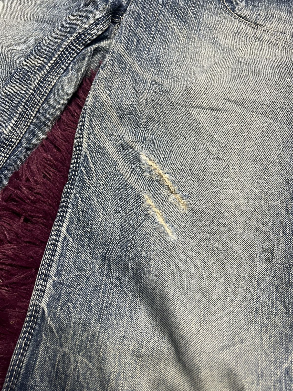 Big John VTG Brappers Japanese Denim Lady Vintage Flare Jeans Y2K(47) Size 32" / US 10 / IT 46 - 5 Thumbnail