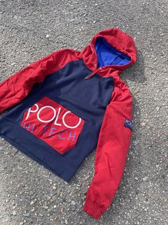 Polo hi tech on sale color block hoodie