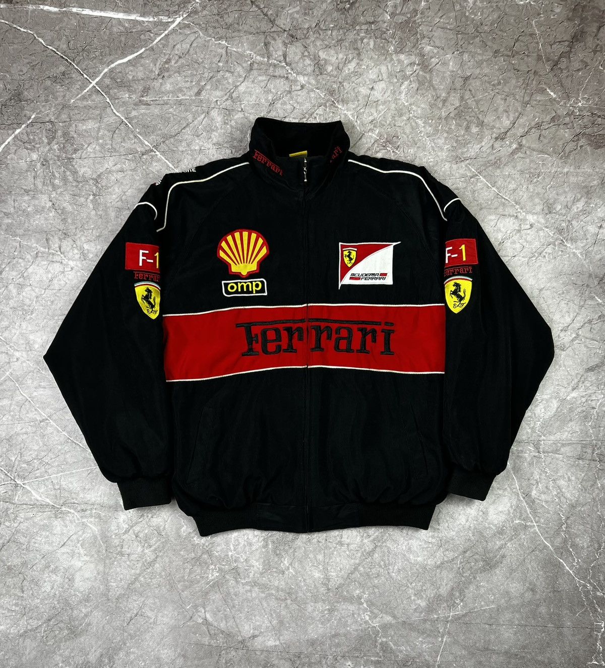 Ferrari Vintage Ferrari Racing Jacket 90s Racing 4 Jacket Shell f1 Size US M / EU 48-50 / 2 - 1 Thumbnail