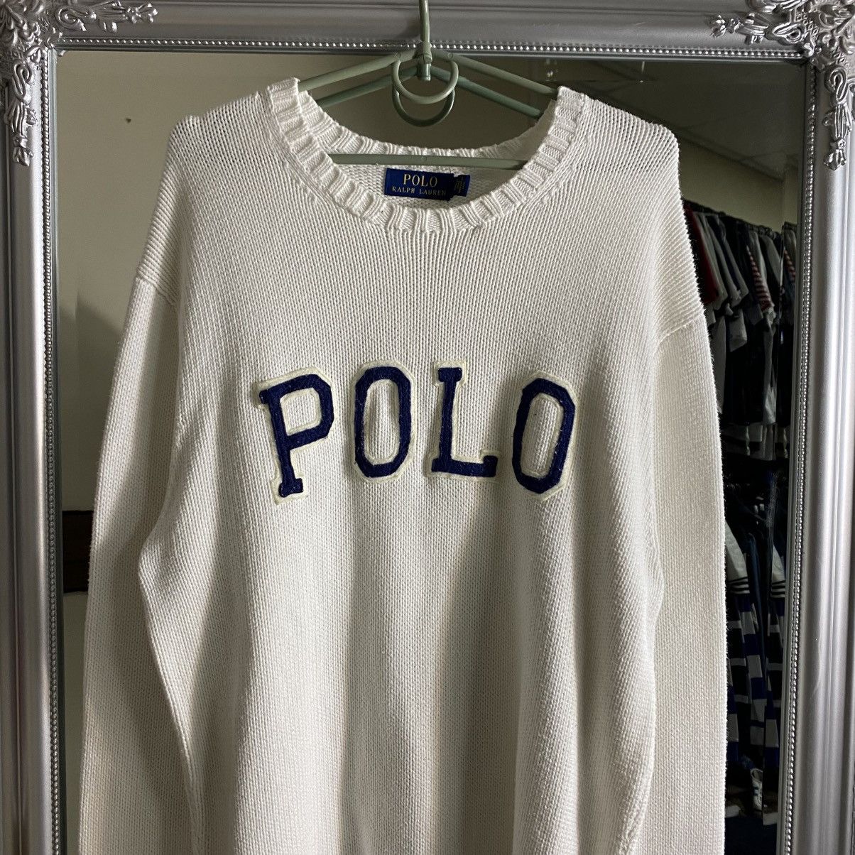 Polo Ralph Lauren Vintage Polo Ralph Lauren Sweater Big Logo Size US S / EU 44-46 / 1 - 2 Thumbnail