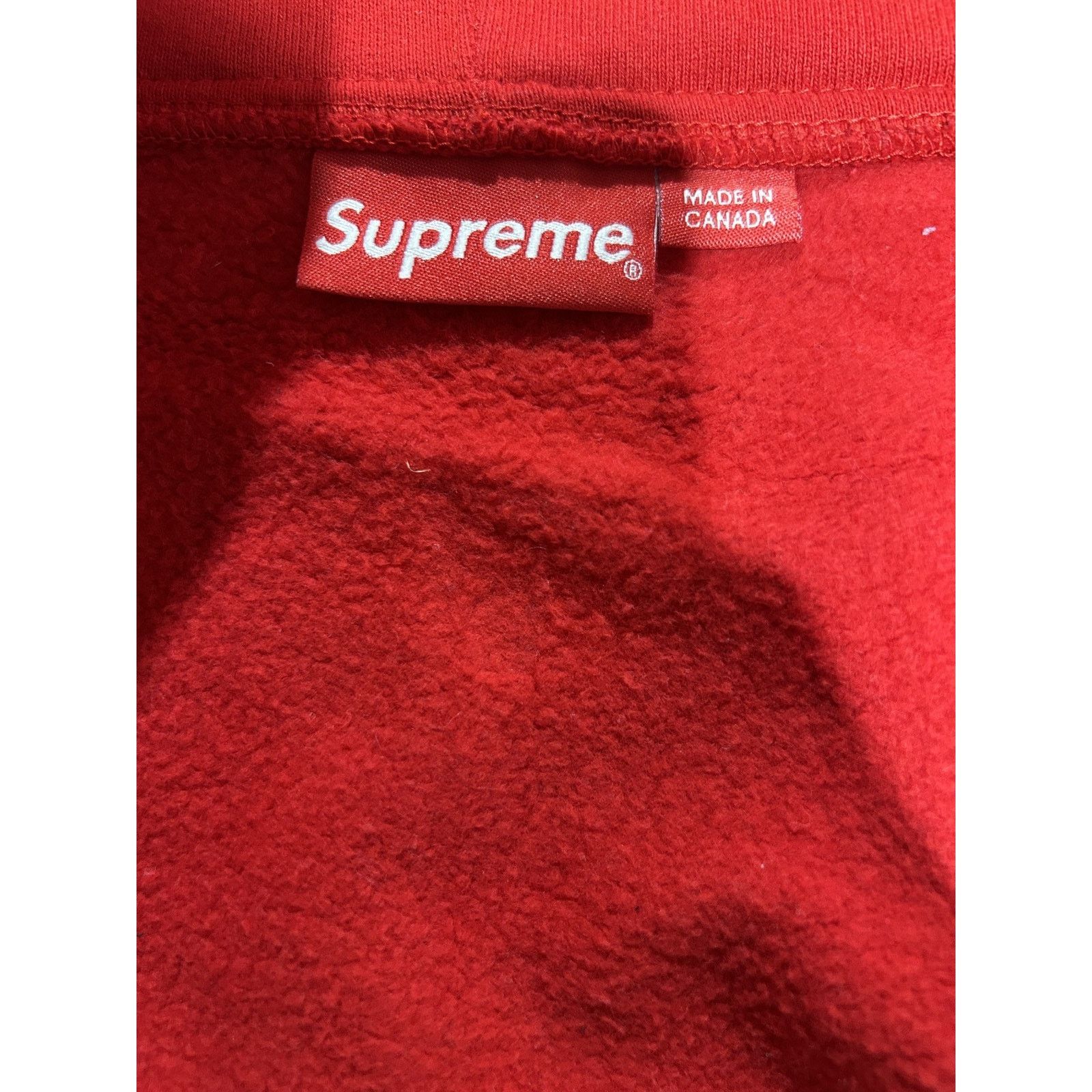 Supreme SUPREME DISTURBED RED ZIP UP HOODIE SIZE LARGE PREOWNED Size US L / EU 52-54 / 3 - 3 Thumbnail