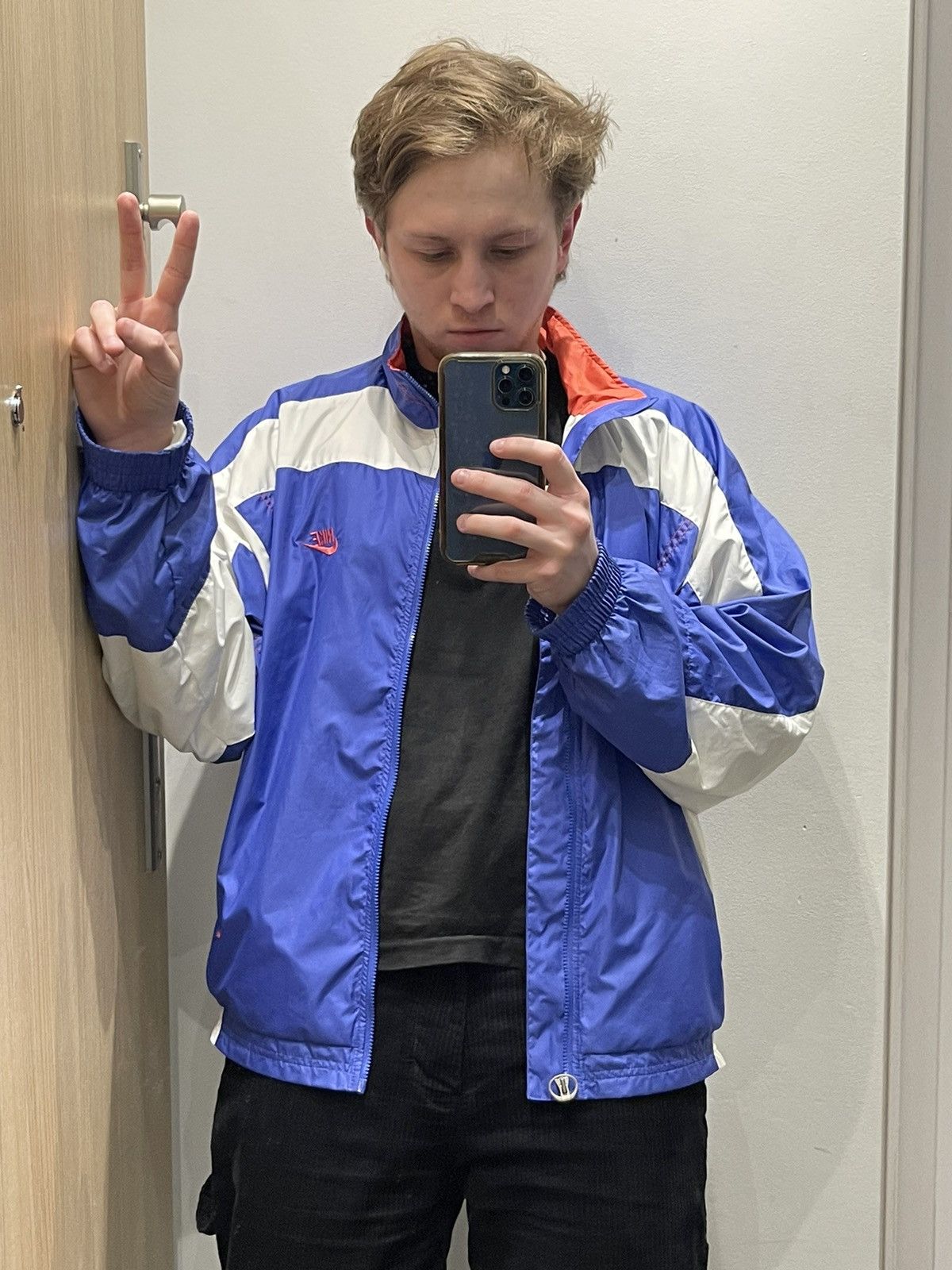 Nike 90S Nike International 3 Tone Technical Track Light Jacket Size US L / EU 52-54 / 3 - 2 Thumbnail
