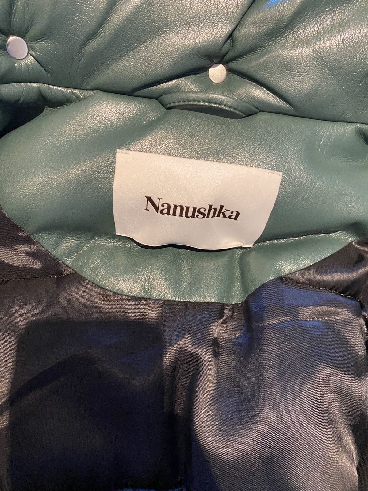 Nanushka Nanushka Vegan Leather Bomber Jacket Size US M / EU 48-50 / 2 - 4 Thumbnail