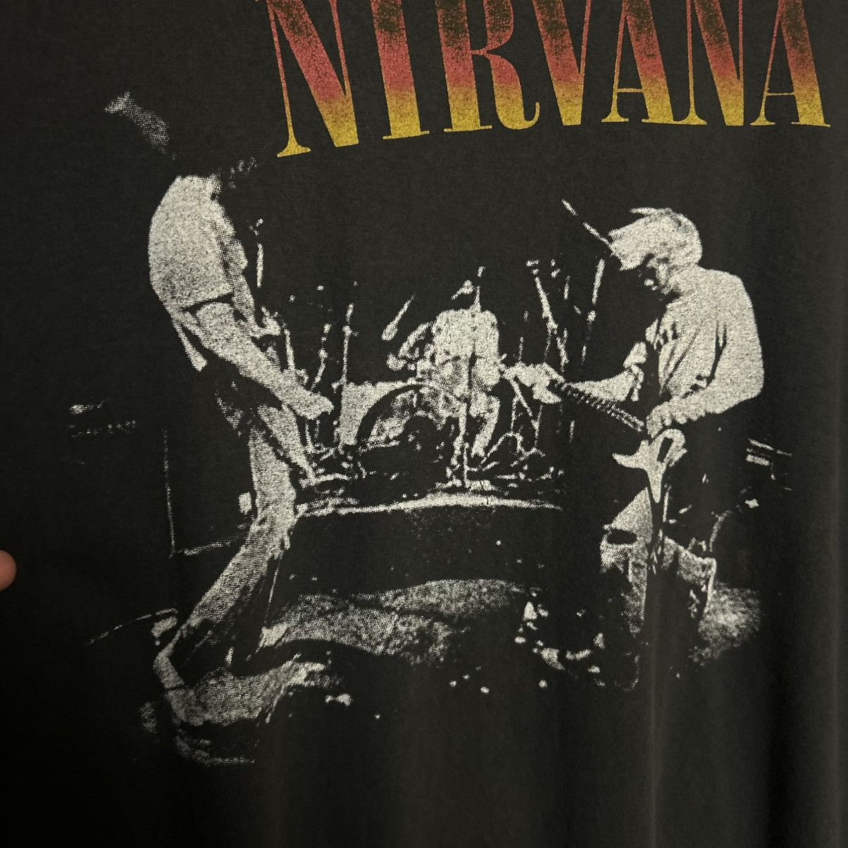 Band Tees Vintage Nirvana Big Logo Rock Band 2000’s tee size M Size US M / EU 48-50 / 2 - 4 Thumbnail