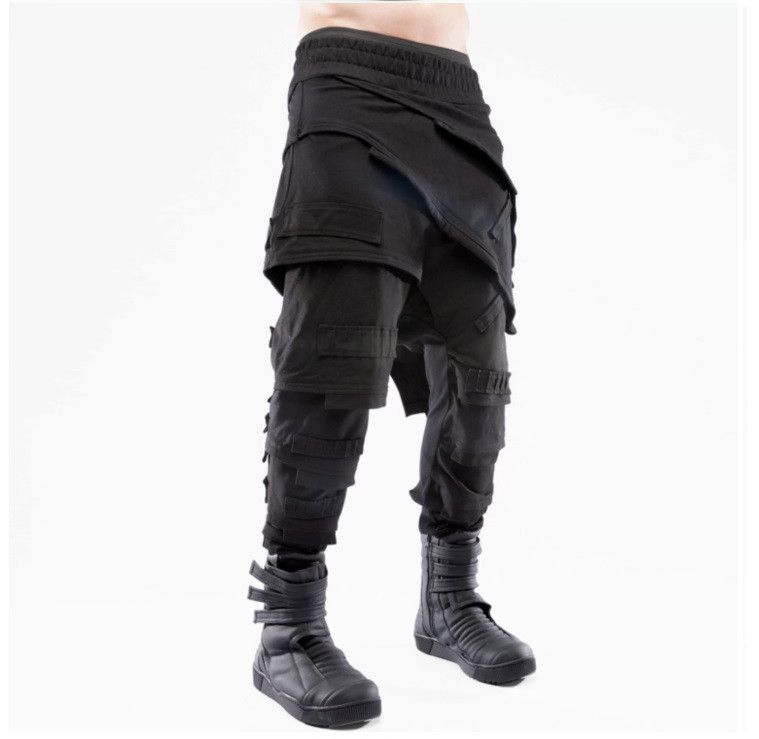 Other DRKLAC Layered Jogger XL rick julius demobaza style Size US 33 - 3 Thumbnail