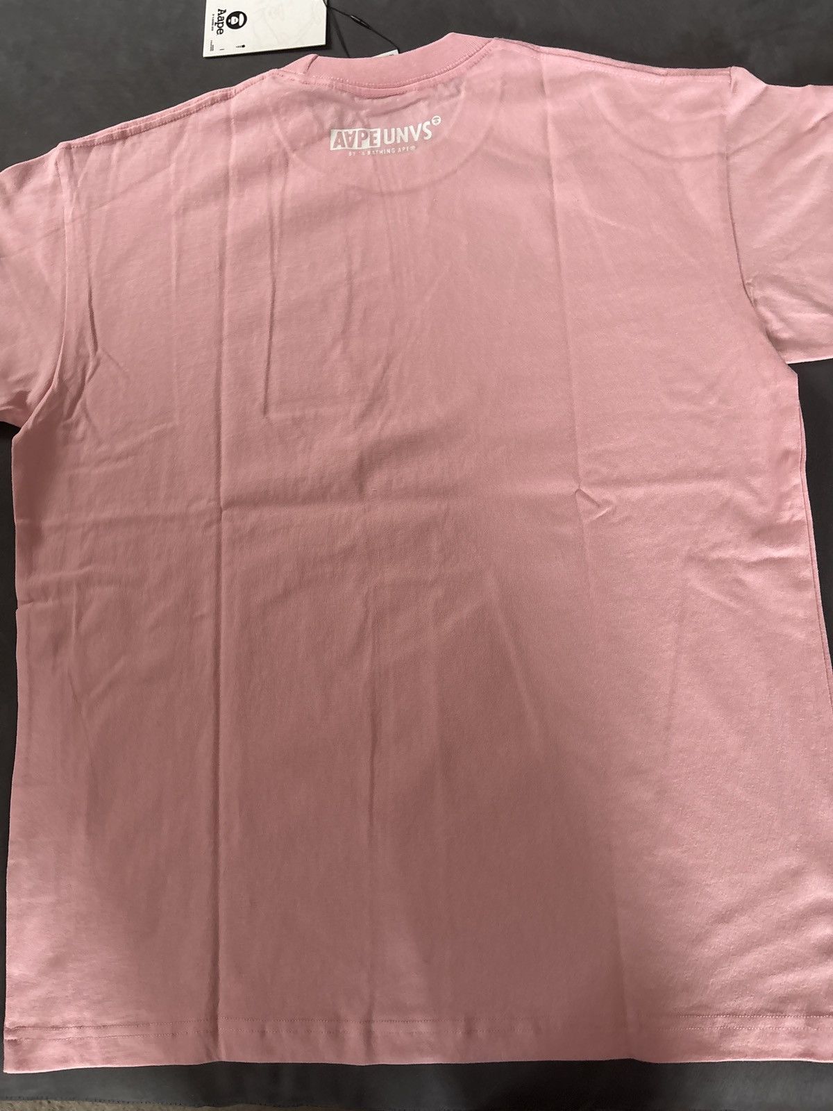 Aape × Bape Aape t-shirt pink purple and blue ape face Size US S / EU 44-46 / 1 - 6 Thumbnail