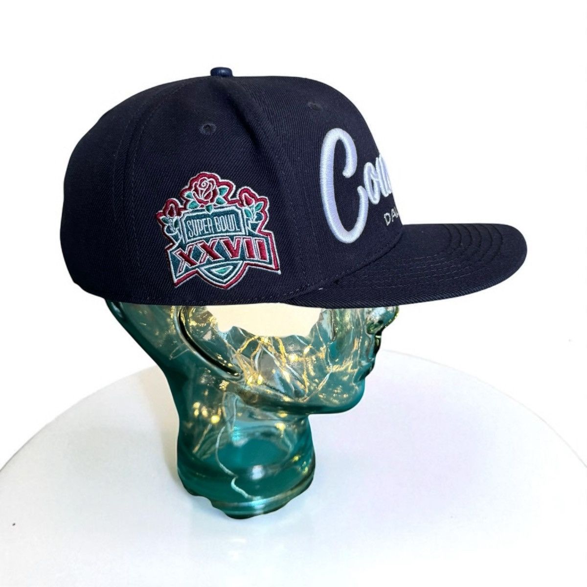 NFL Vintage Super Bowl XXVII Dallas Cowboys Snapback Navy Blue Size ONE SIZE - 14 Thumbnail