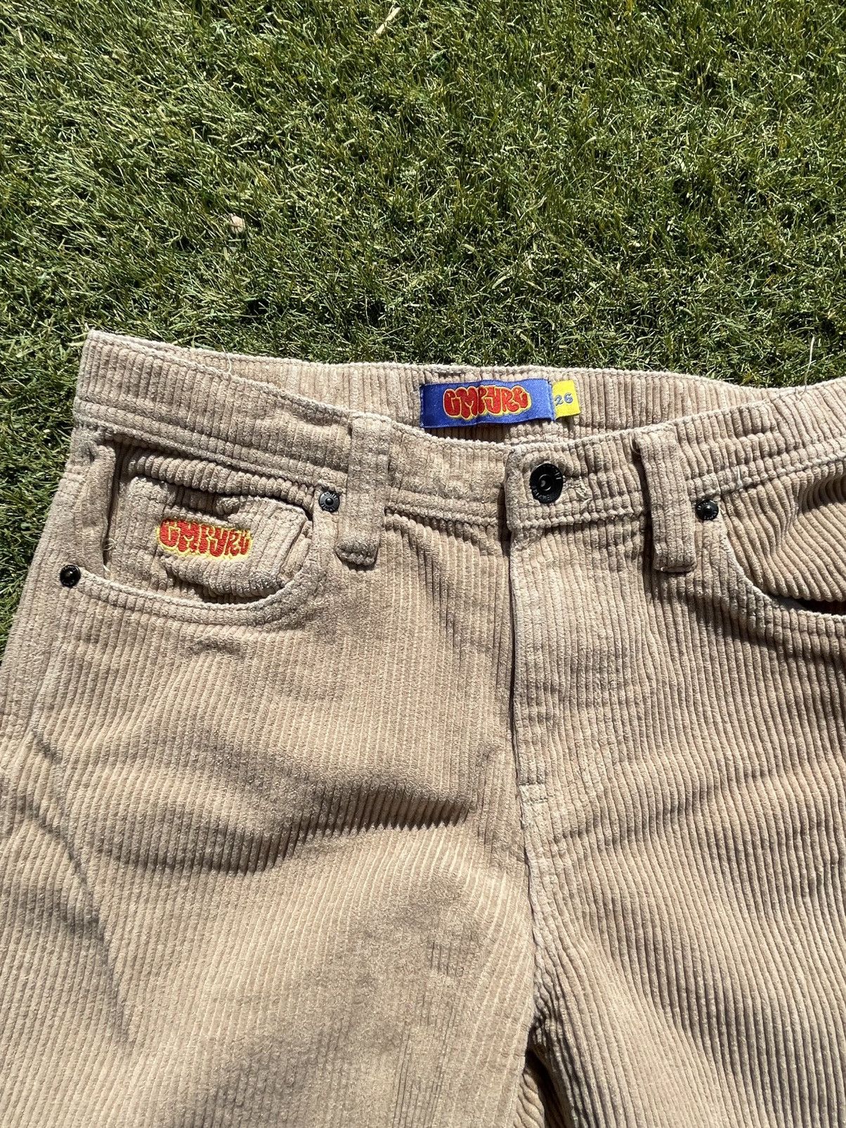 Empyre Empyre Corduroy Pants Relaxed Fit Wide Leg Sz 26 Grunge Size US 26 / EU 42 - 2 Thumbnail