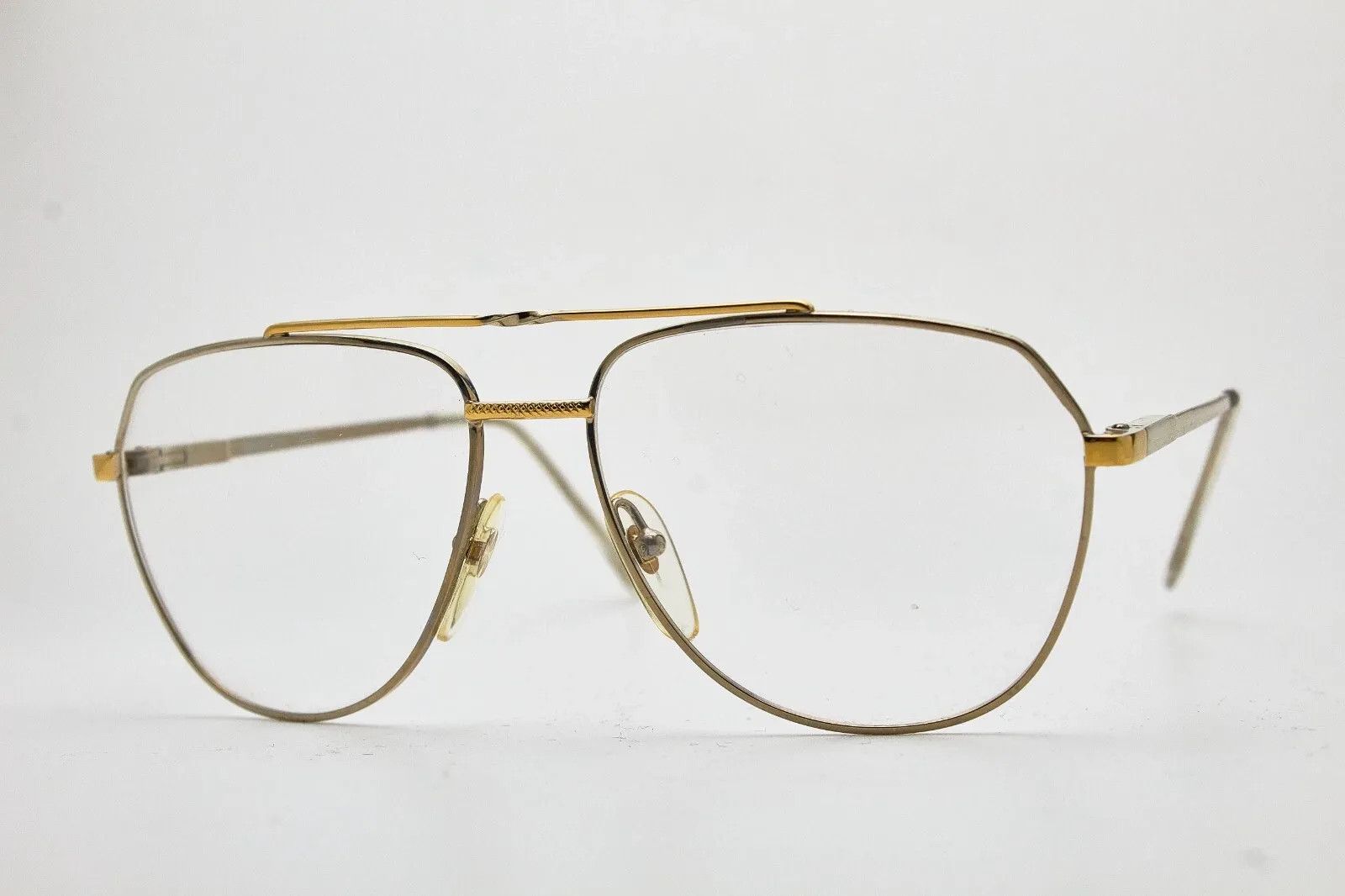 Other FILOS quiet luxury 80s oversized gold thin metal specs Size ONE SIZE - 6 Thumbnail