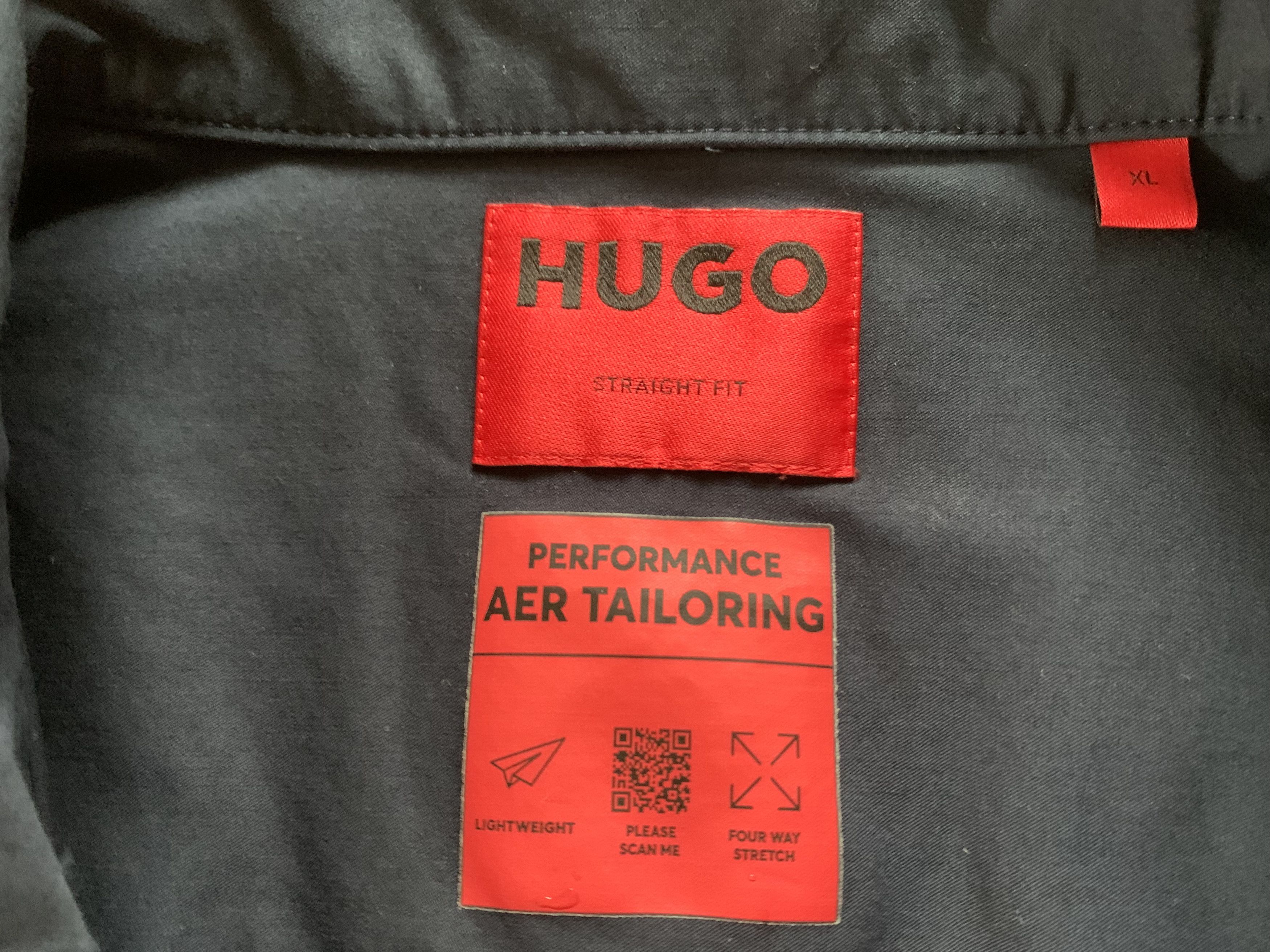 Hugo Boss Hugo Boss Performance Aer Tailoring Short Sleeve Shirt Size US XL / EU 56 / 4 - 6 Thumbnail