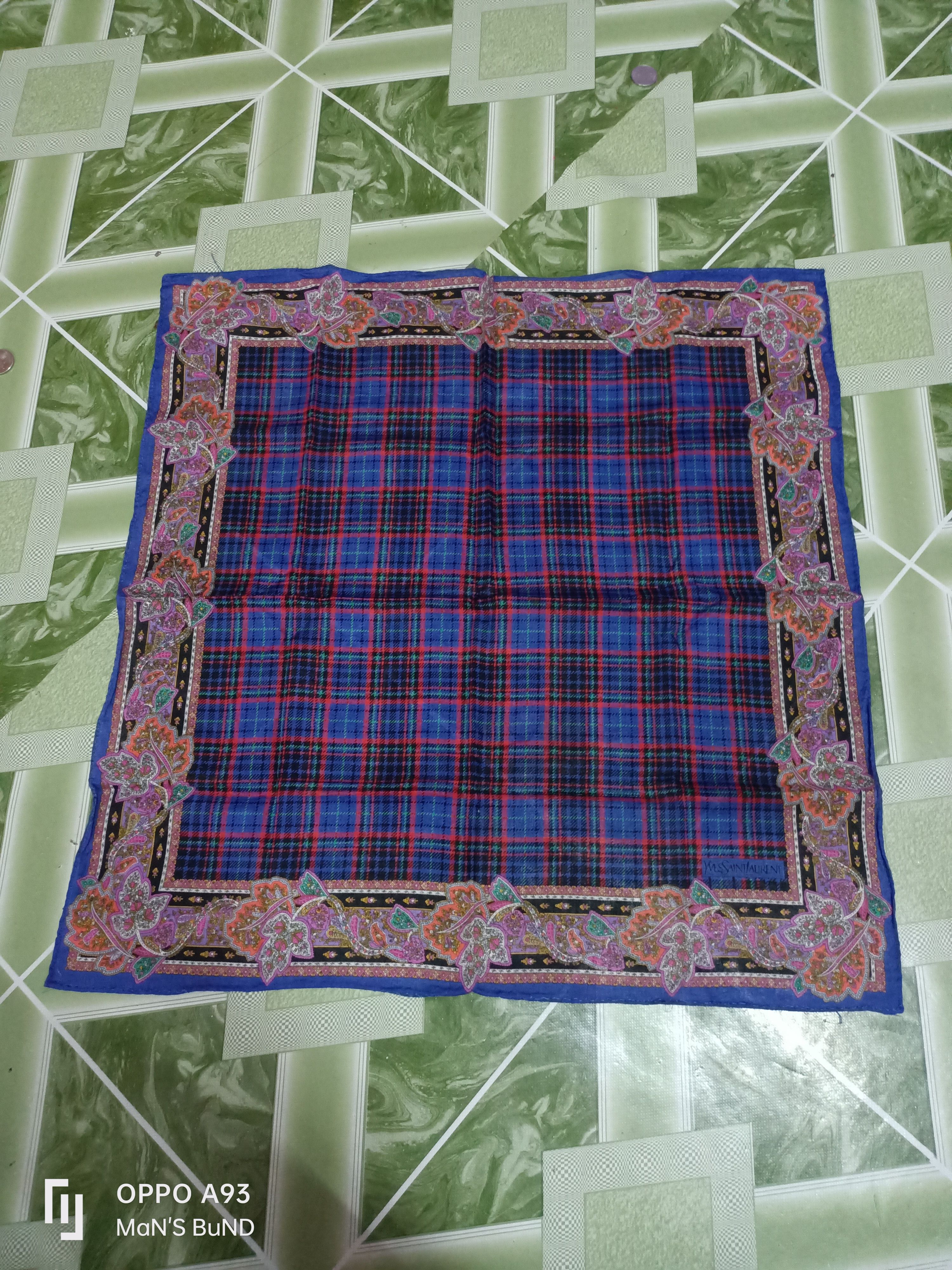 Japanese Brand × Vintage COMBO Handkerchief YSL,MCM 2 PCS,FENDI Size ONE SIZE - 3 Thumbnail