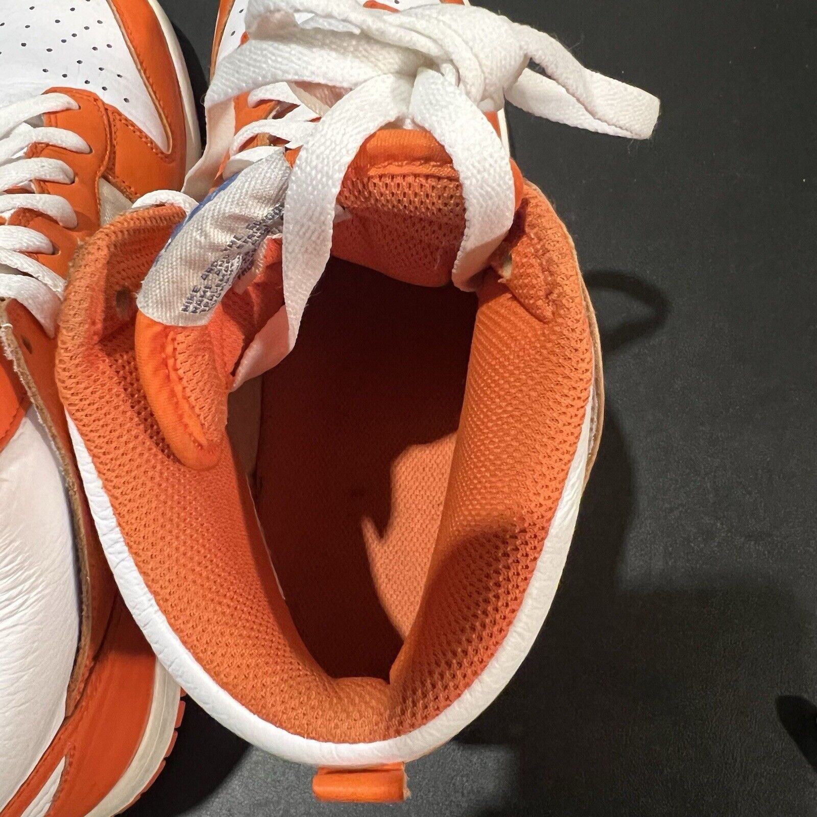 Nike Nike Dunk High Men's 11 Syracuse Orange 317982-181 2009 Size US 11 / EU 44 - 9 Thumbnail