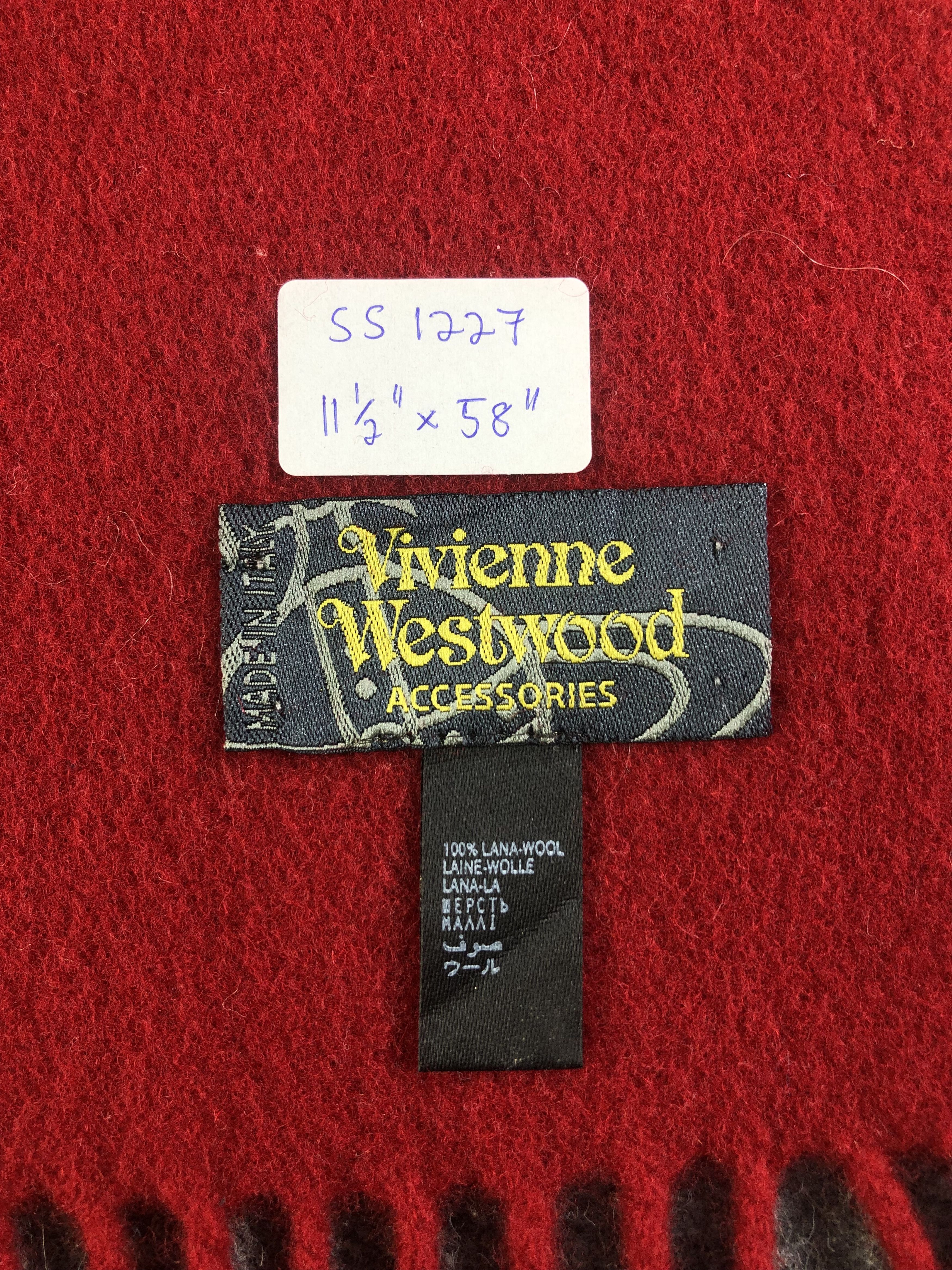 Vivienne Westwood Vivienne Westwood Scarf / Muffler / Neckwear SS1227 Size ONE SIZE - 6 Thumbnail