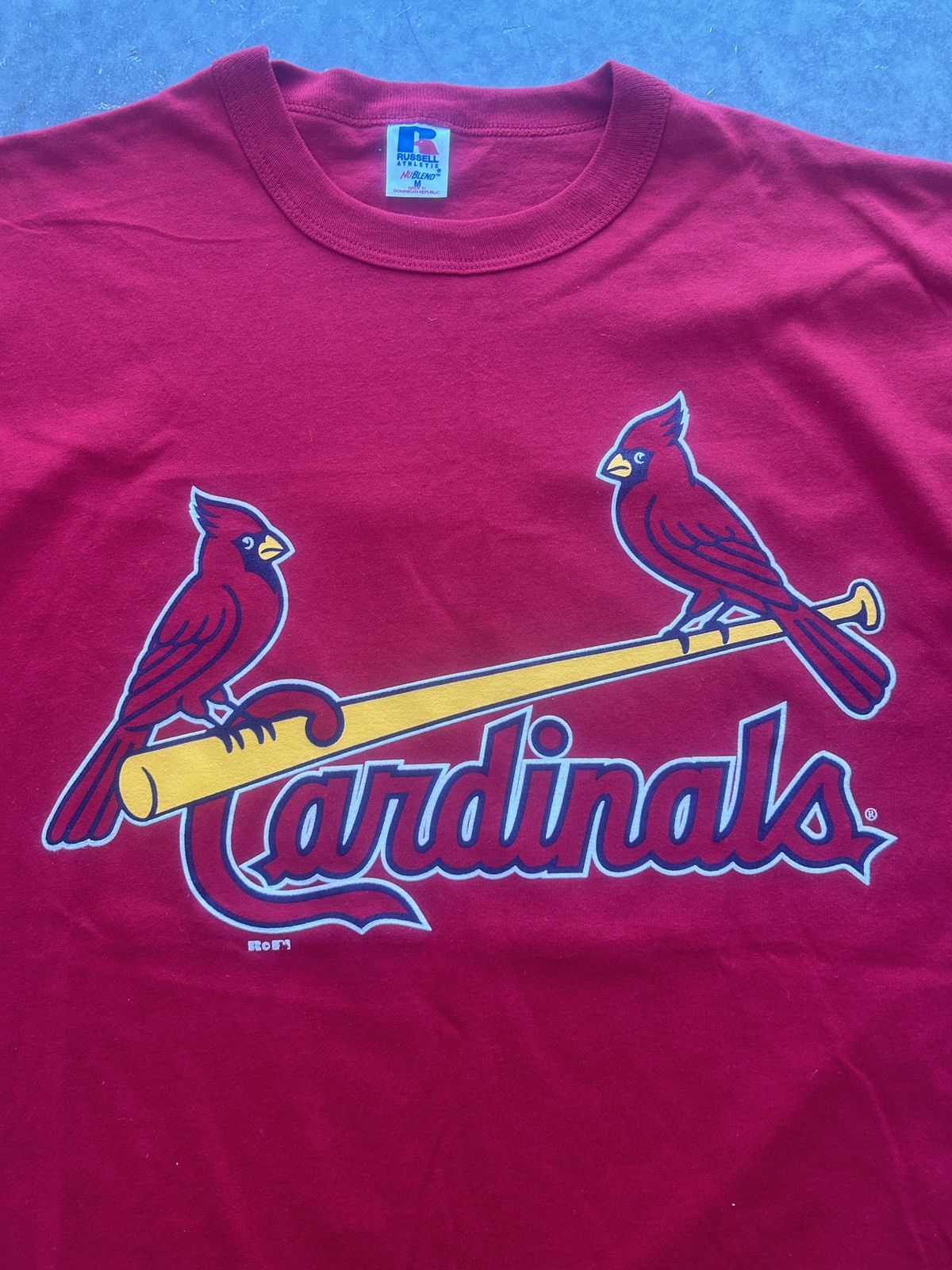 MLB × Russell Athletic × Vintage Vintage Y2K St Louis Cardinals Graphic Tee Size US M / EU 48-50 / 2 - 2 Thumbnail