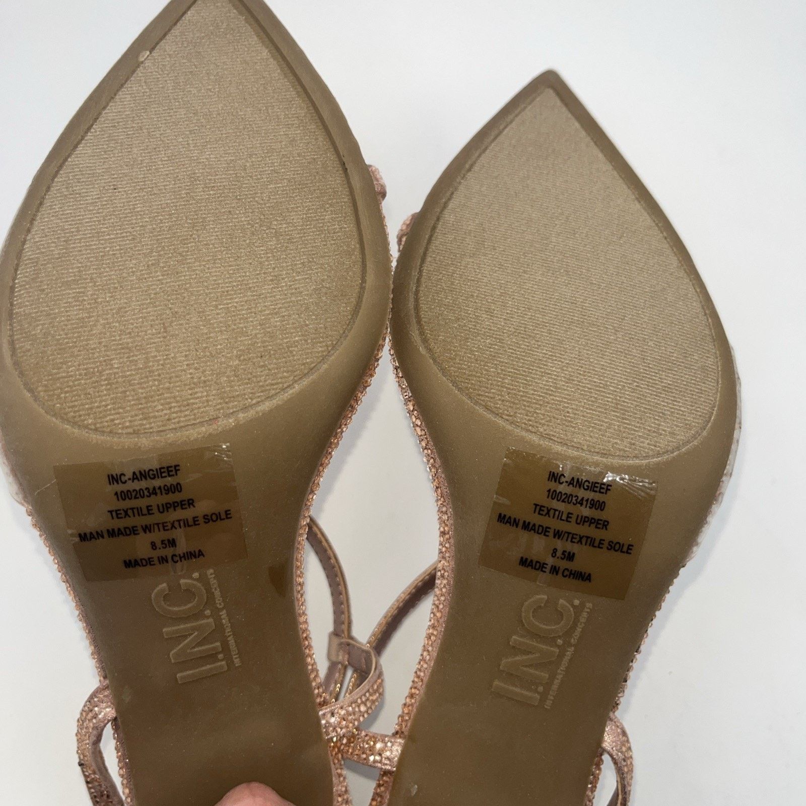 Other I.N.C. International Concepts Women's Angiee Evening Shoes Size US 8.5 / IT 38.5 - 11 Thumbnail