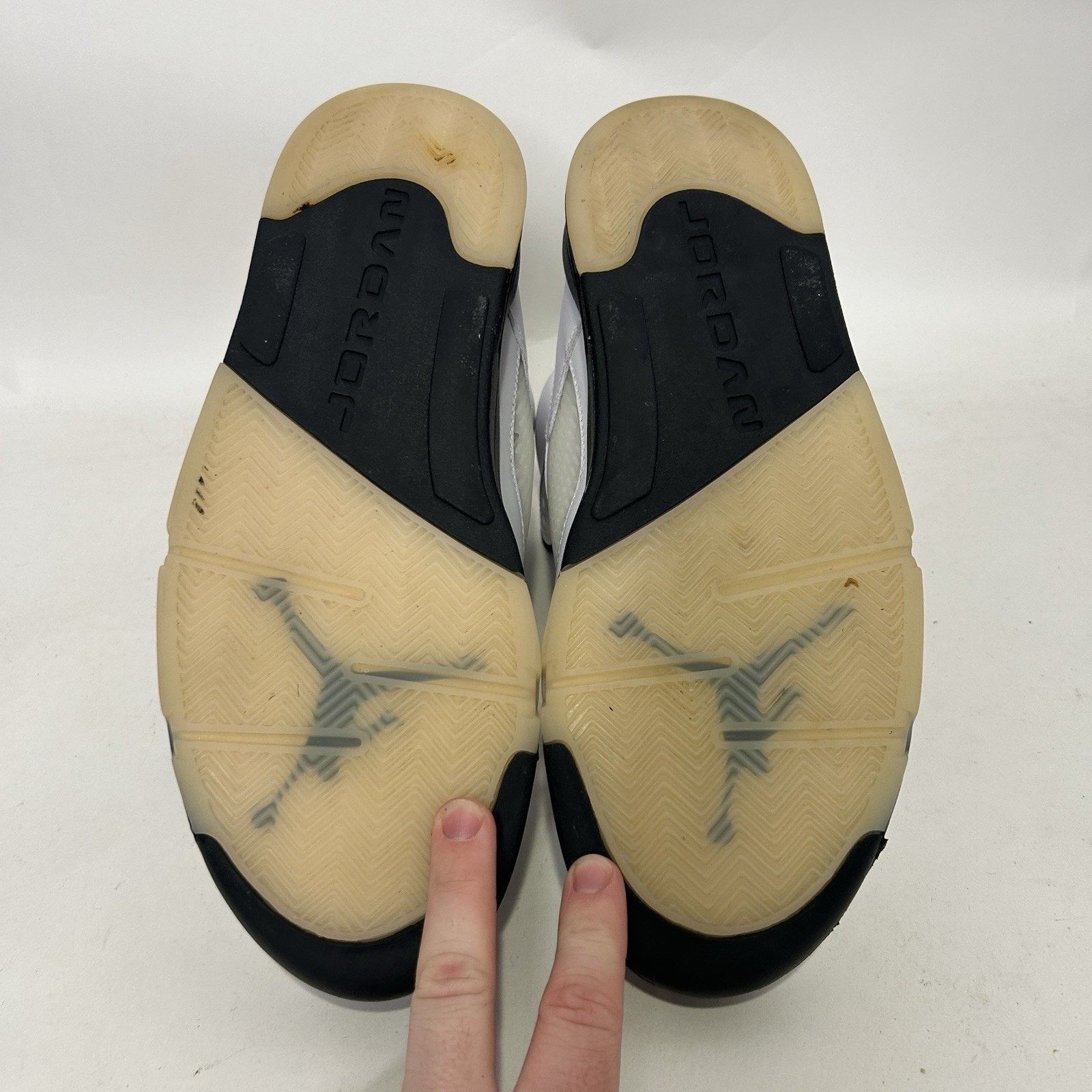 Jordan Brand Nike Air Jordan 5 Retro OG “Reverse Metallic/White Black” Size US 11.5 / EU 44-45 - 7 Thumbnail