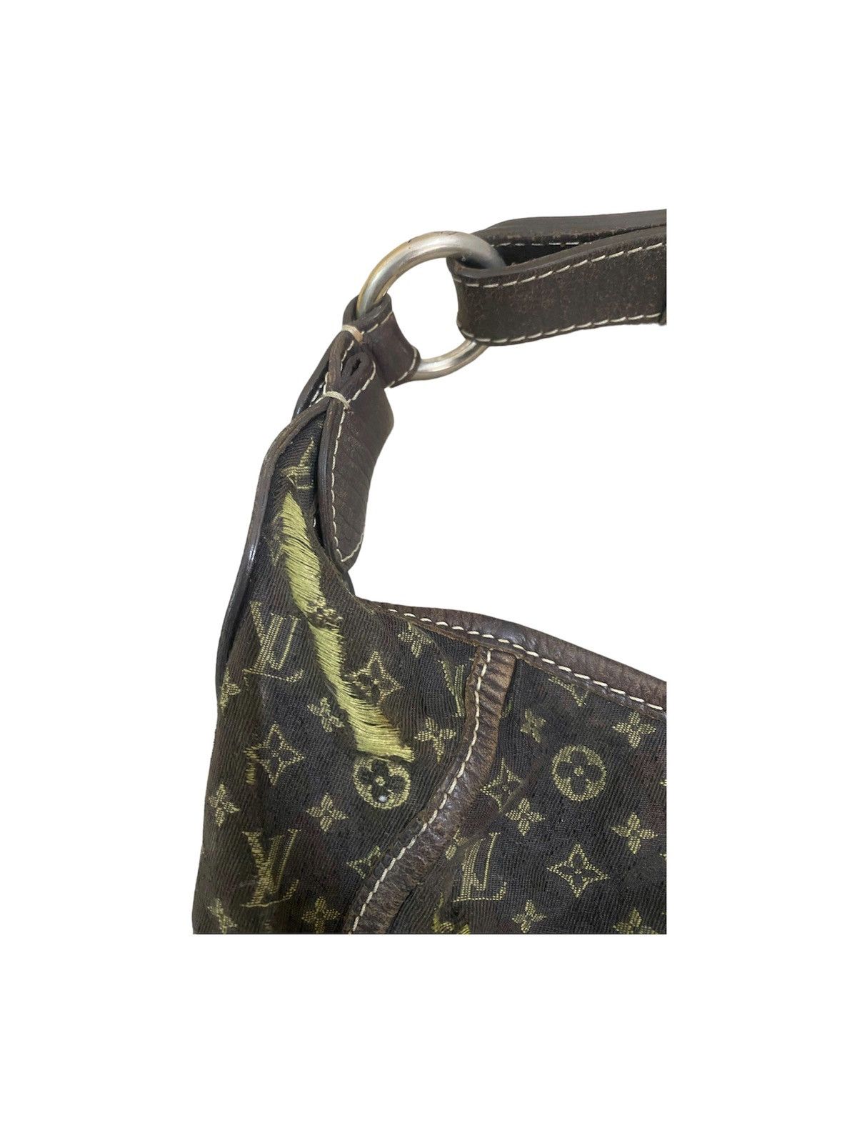 Louis Vuitton Louis Vuitton Monogram Mini Lin Manon MM Shoulder Bag Ebene Size ONE SIZE - 8 Thumbnail