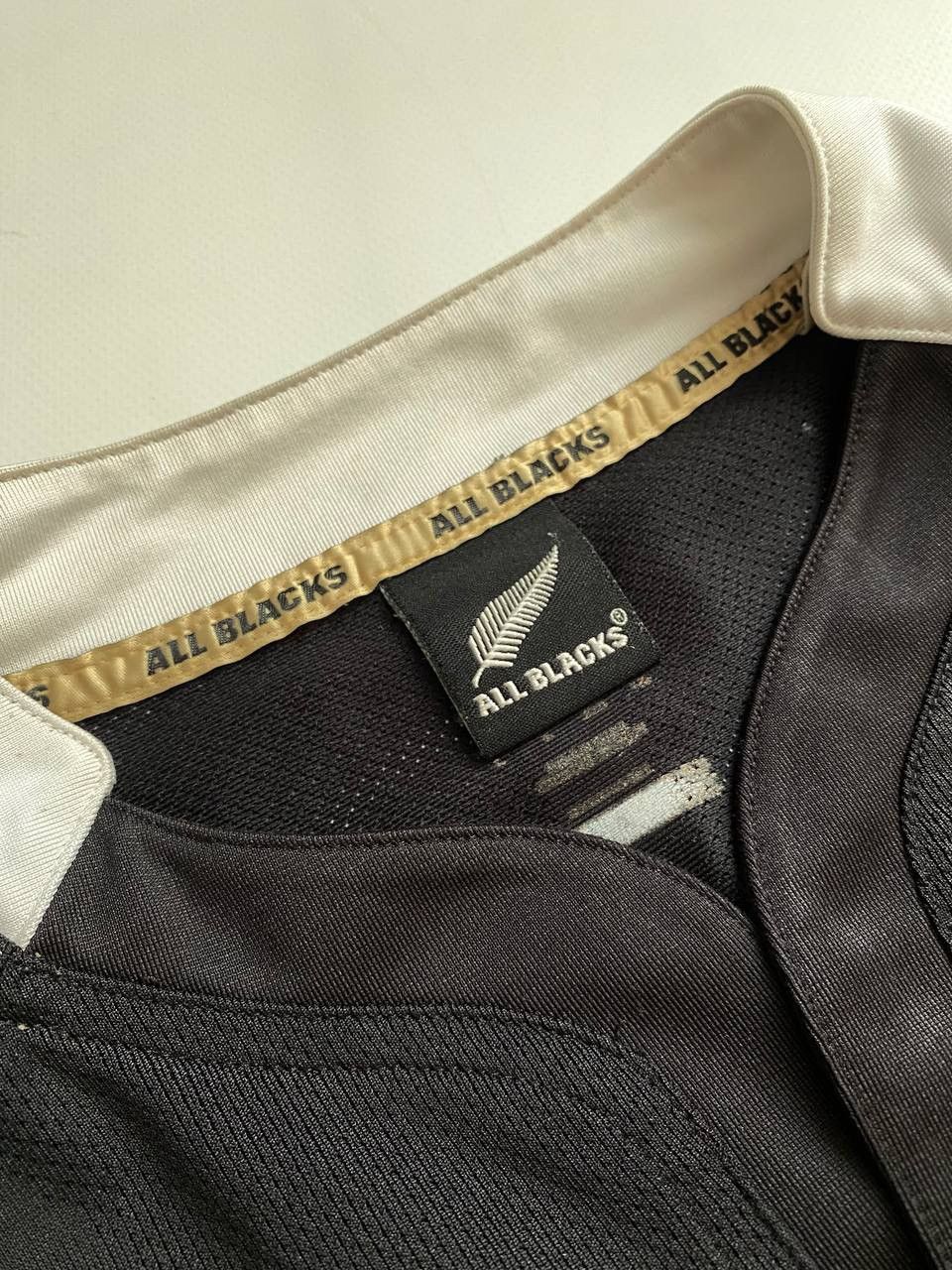 Adidas New Zealand All Blacks Adidas Classic Rugby Shirt Jersey Size US L / EU 52-54 / 3 - 3 Thumbnail
