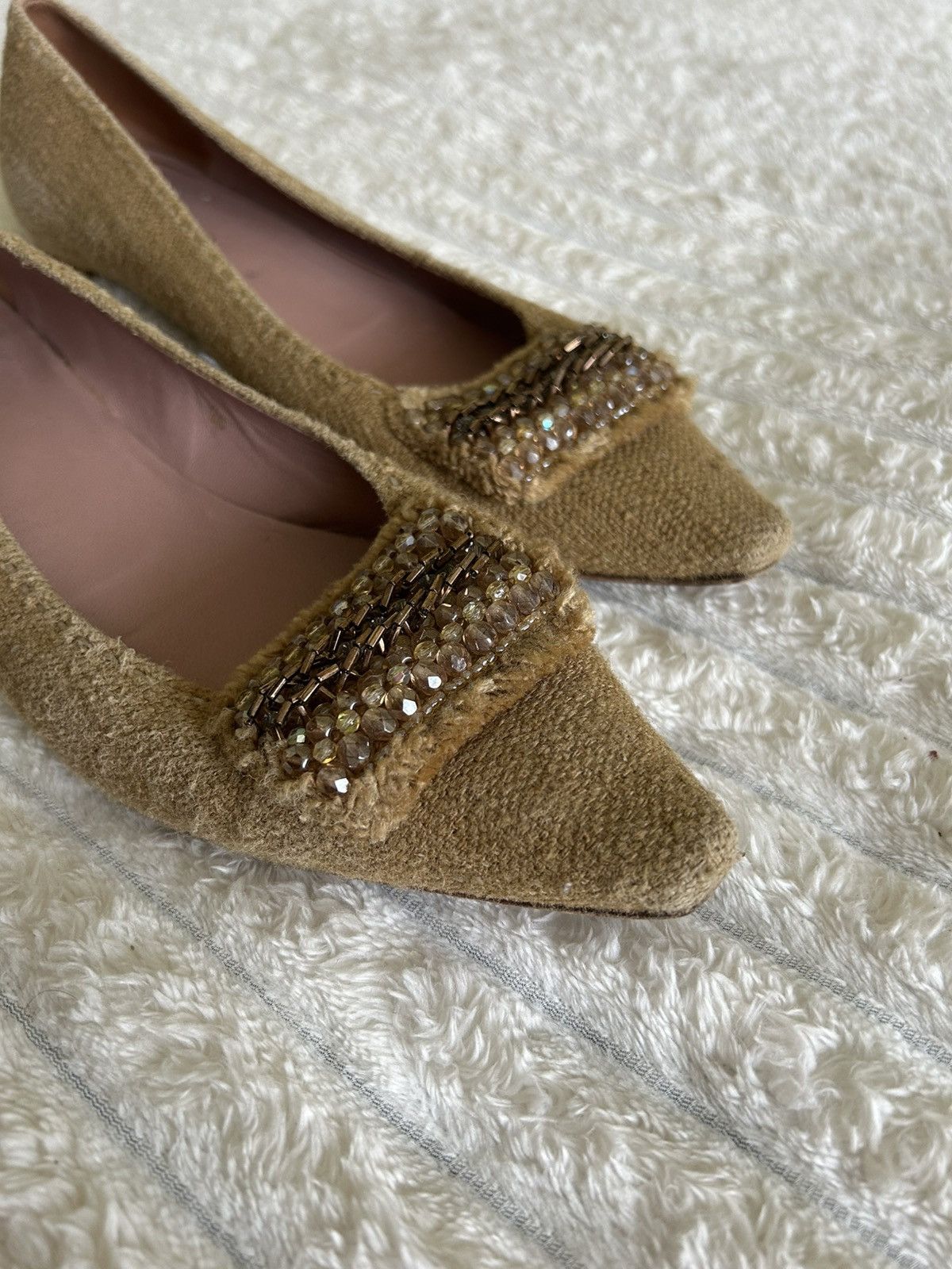 Prada Prada Luxury Brown Wool Smoking Slippers Size 41 Size US 11 / IT 41 - 2 Thumbnail