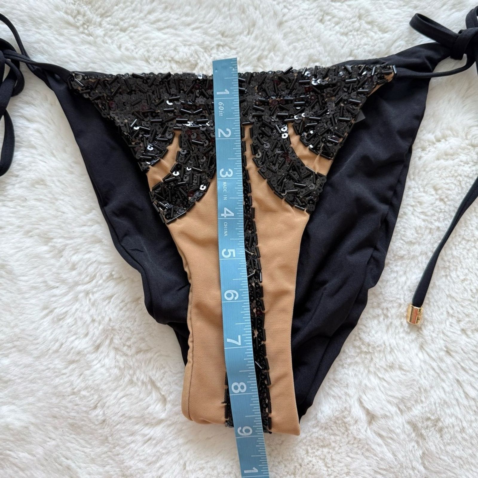 Other NEW!!! Beach Bunny Ariel women bikini bottom size L 155$ Size L / US 10 / IT 46 - 5 Thumbnail