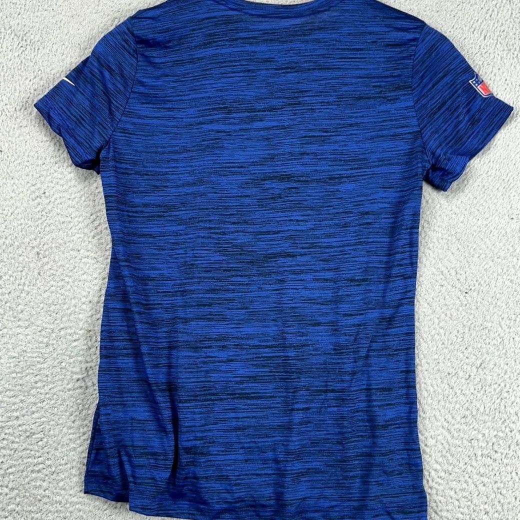 Nike VINTAGE New York Giants T-Shirt Womens Small Blue Dri-Fit Short Sleeve Tee NFL Nike NEW Size S / US 4 / IT 40 - 3 Thumbnail