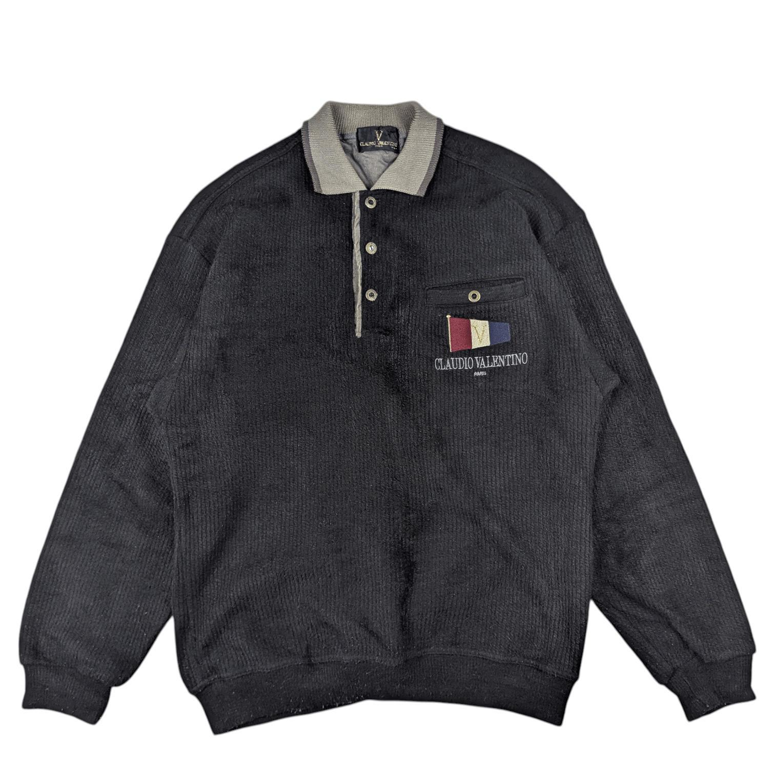 Valentino Vintage CLAUDIO VALENTINO Sweatshirts Jumper Size US M / EU 48-50 / 2 - 3 Thumbnail