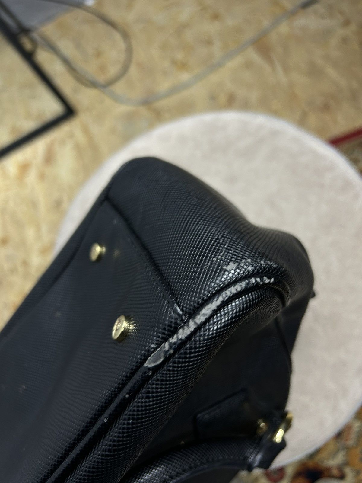 Vivienne Westwood Vivienne Westwood Anglomania Black Handbag Orb Logo Size ONE SIZE - 11 Thumbnail