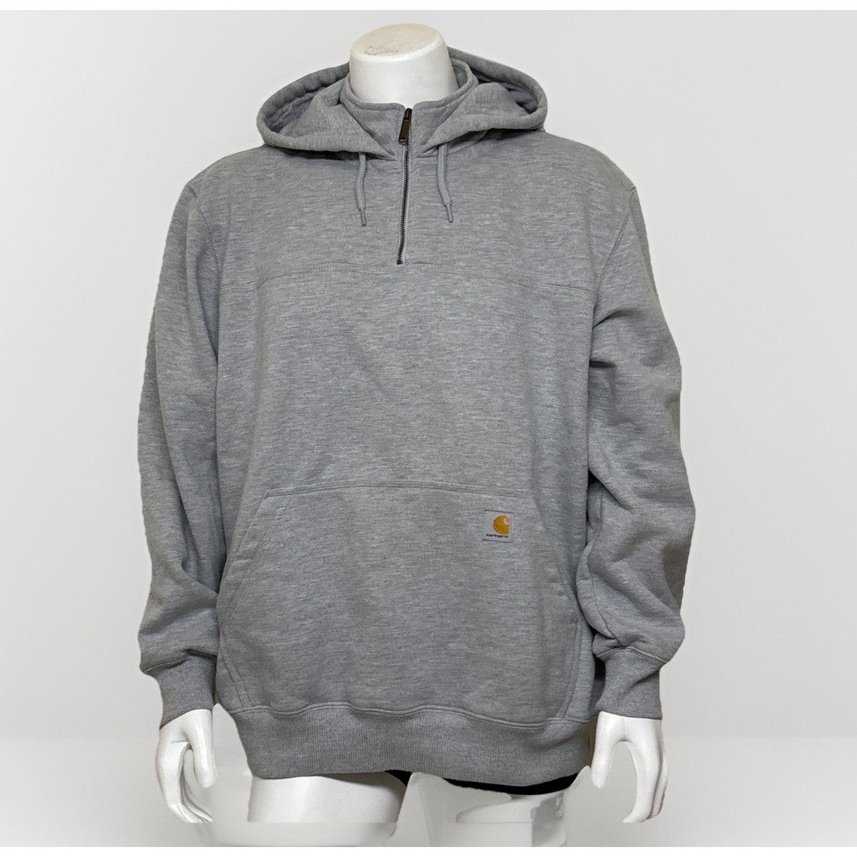 Carhartt Carhartt Rain Defender Hoodie Mens XL Gray Heavyweight Fleec Size US XL / EU 56 / 4 - 1 Thumbnail