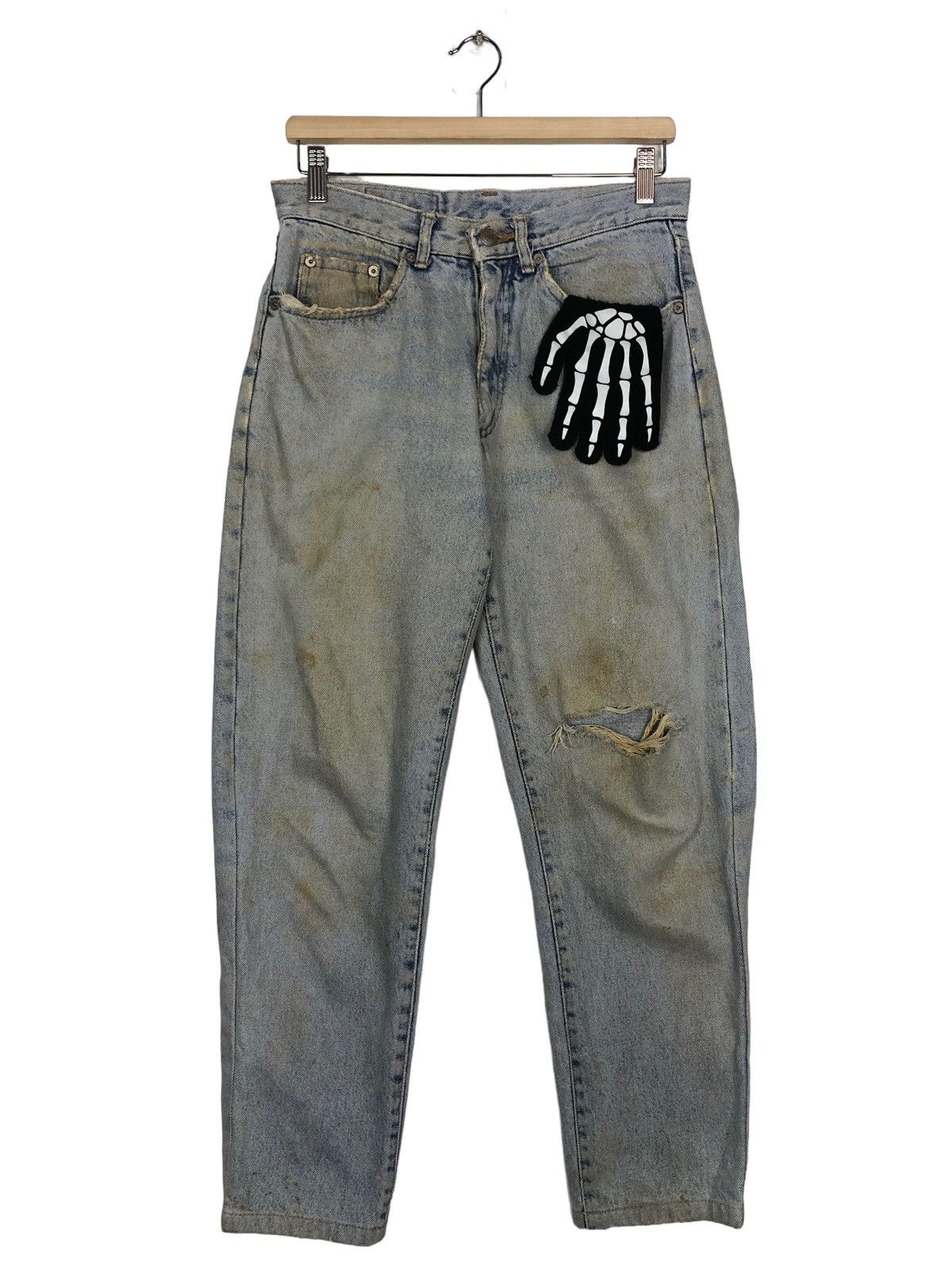 Hysteric Glamour 🔥90’s Distressed Denim Jeans The New Classic Hysteric Japan Size US 30 / EU 46 - 1 Thumbnail