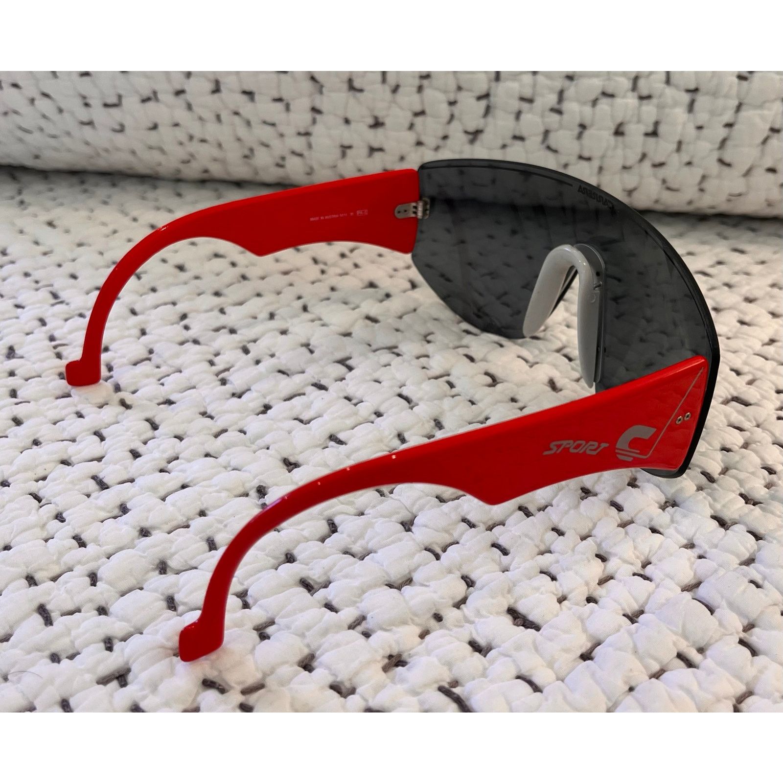 Carrera Carrera Sport Sunglasses 5414 Vintage Red Austria Large 1988 Size ONE SIZE - 3 Thumbnail