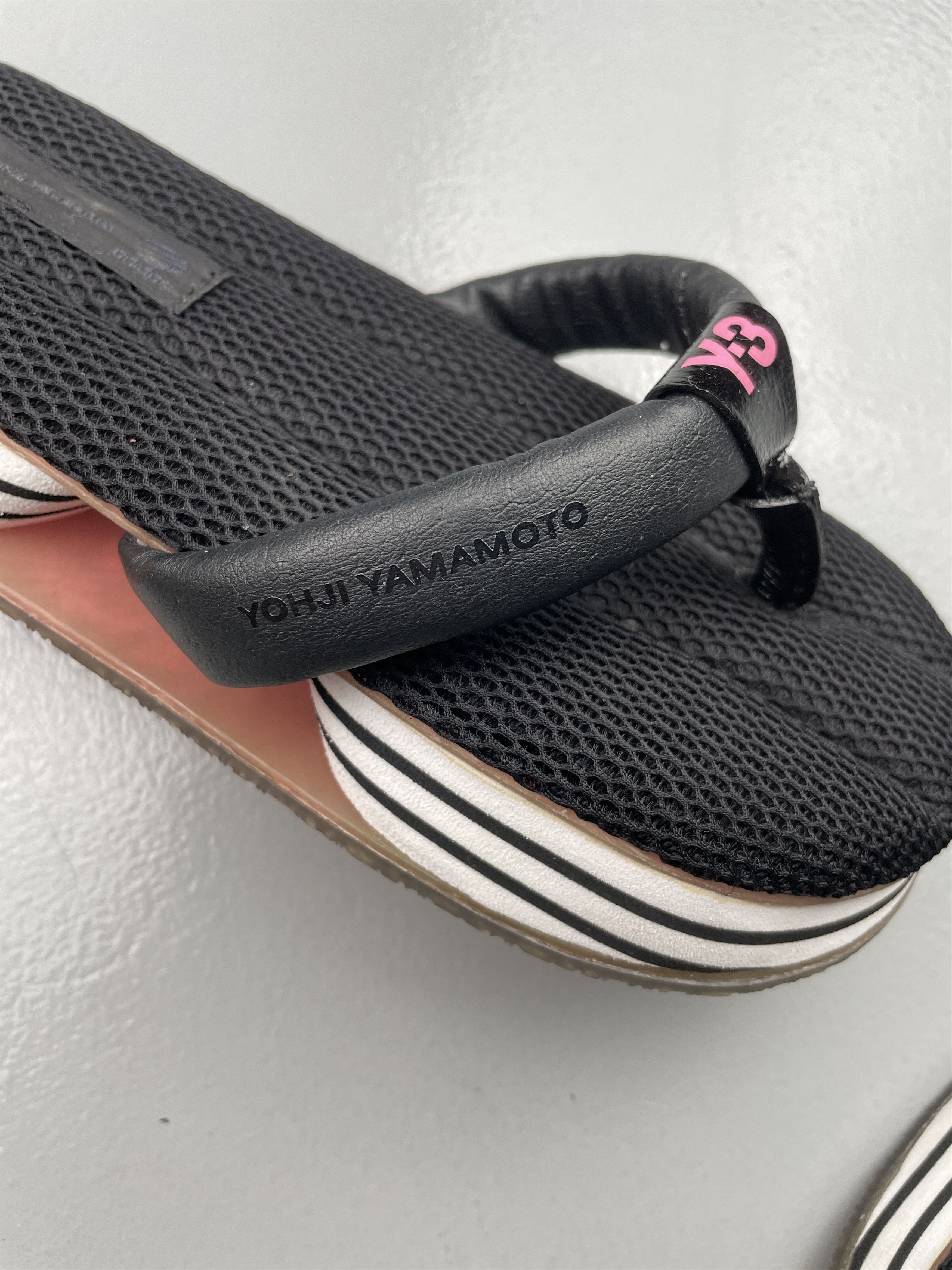 Yohji Yamamoto Y-3 S/S 2004 flip flops Size US 8 / IT 38 - 8 Thumbnail